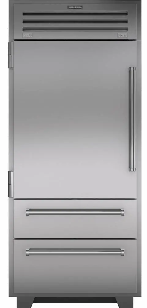 PRO3650/LH Sub-Zero 36 Inch Professional Bottom Freezer Refrigerator - Left Hinge-2