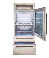 new manual 36’s GQ SHOP EXCLUSIVE012 Sub-Zero 36 Inch Professional Bottom Freezer Refrigerator - Left