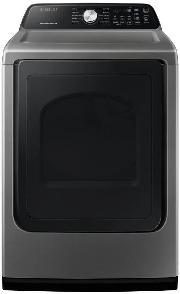 DVE45T3400P Samsung Electric Dryer with 10 Cycles - Platinum-1