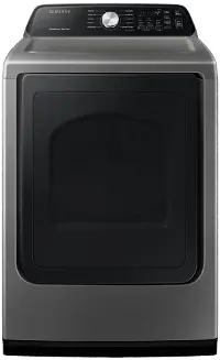 DVE45T3400P Samsung Electric Dryer with 10 Cycles - Platinum