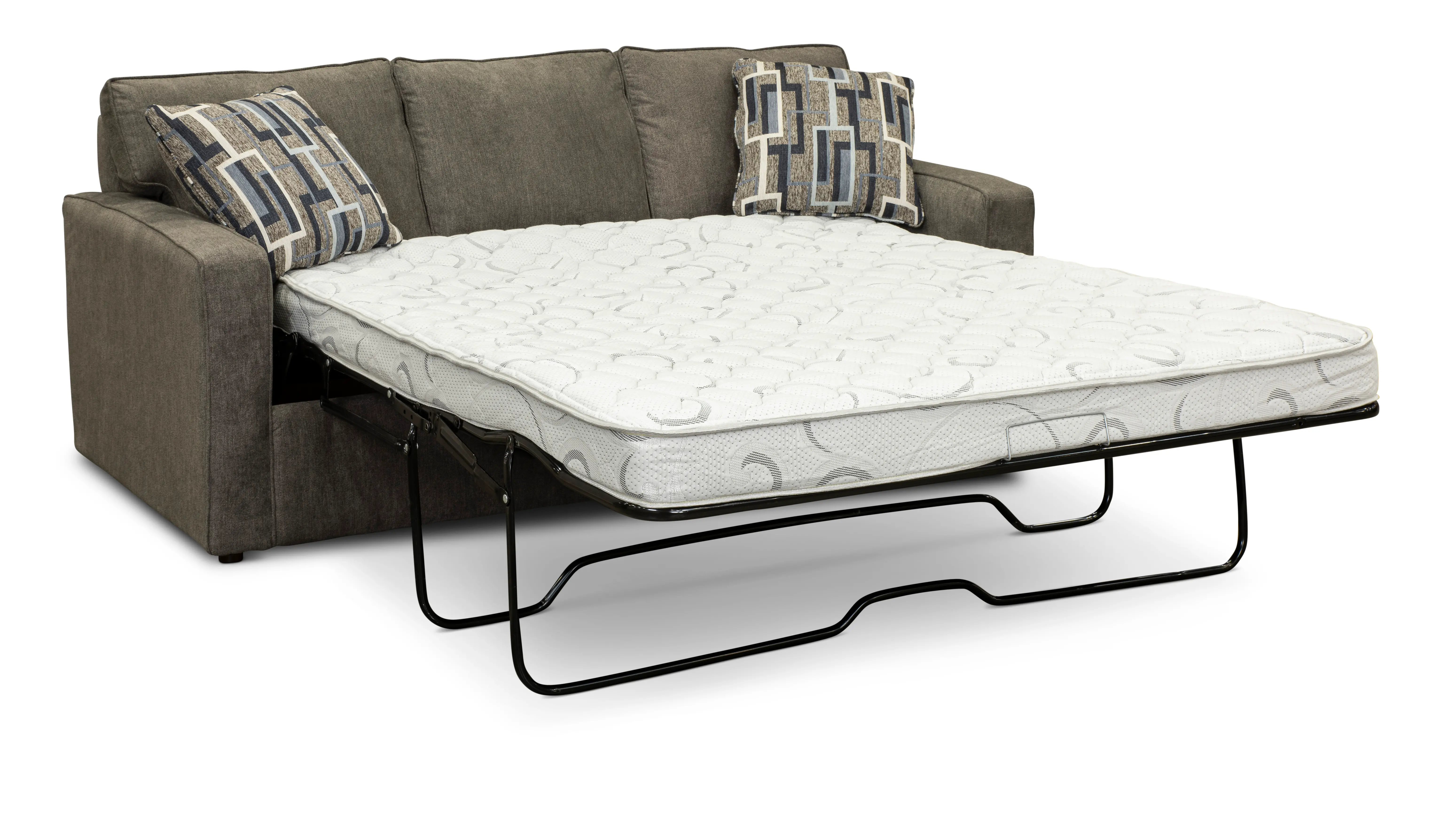 Norris Graphite Gray Casual Queen Sleeper Sofa-3