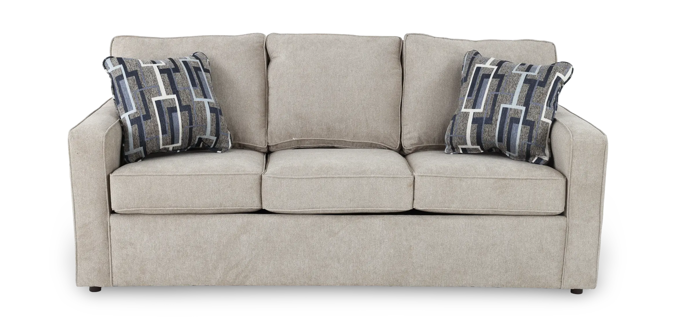 Norris Jute Beige Casual Queen Sleeper Sofa-1