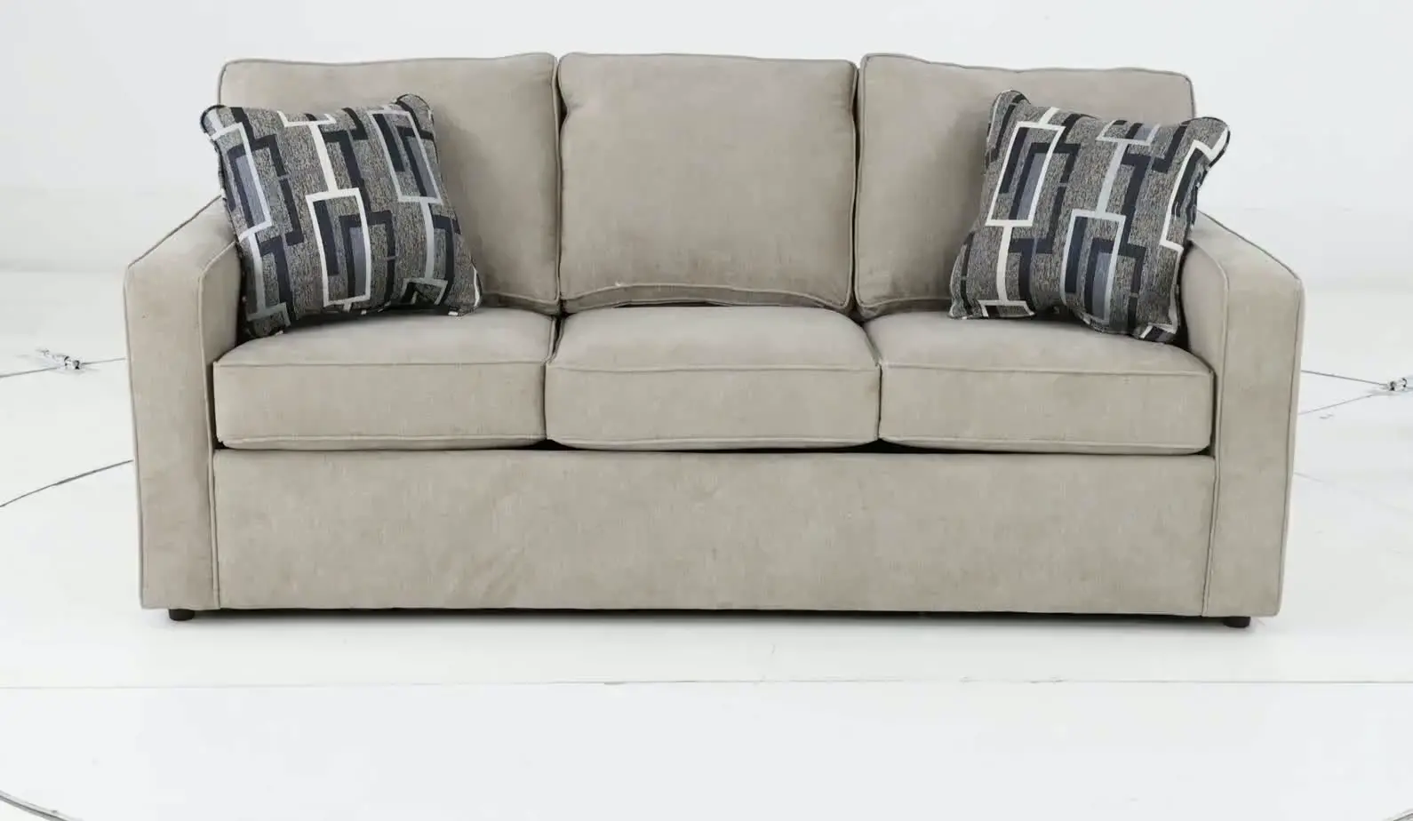 Norris Jute Beige Casual Queen Sleeper Sofa-13