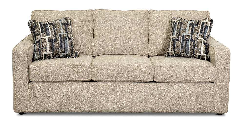 Norris Jute Beige Casual Queen Sleeper Sofa