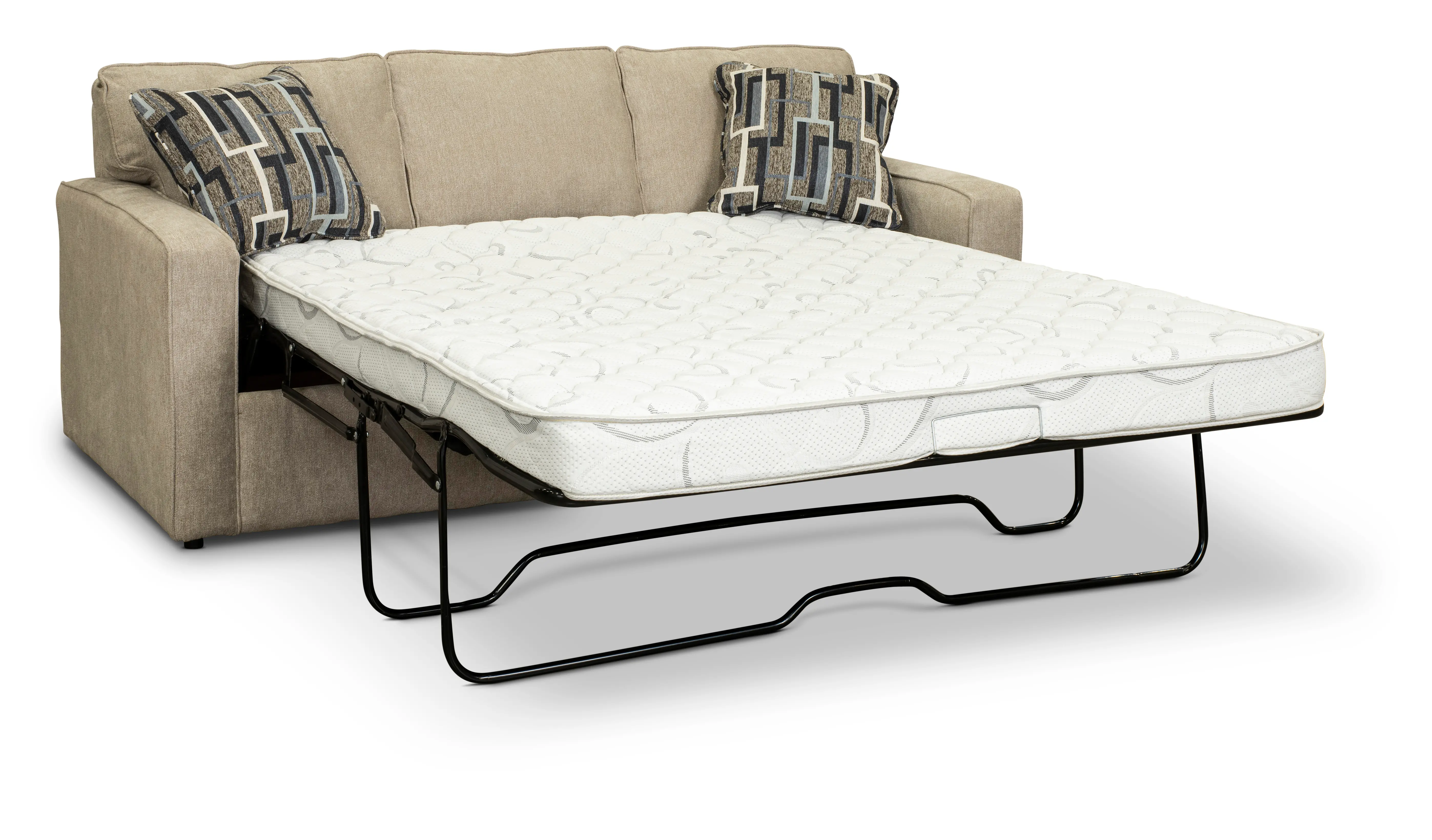 Norris Jute Beige Casual Queen Sleeper Sofa-3