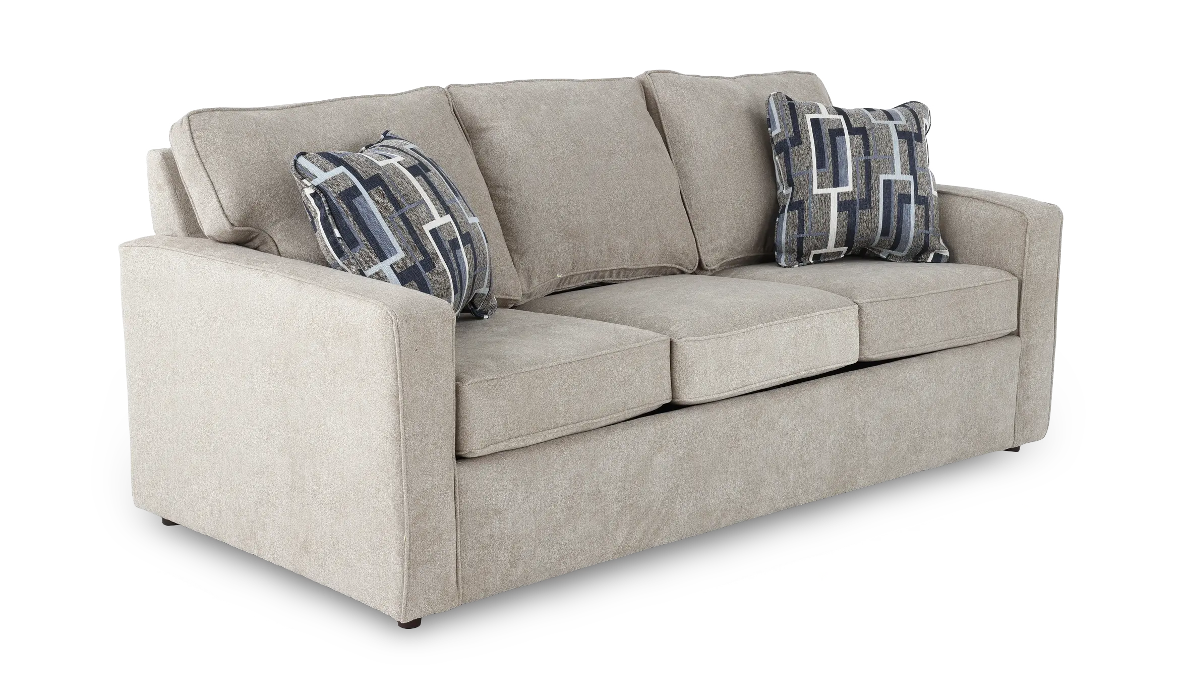 Norris Jute Beige Casual Queen Sleeper Sofa-4