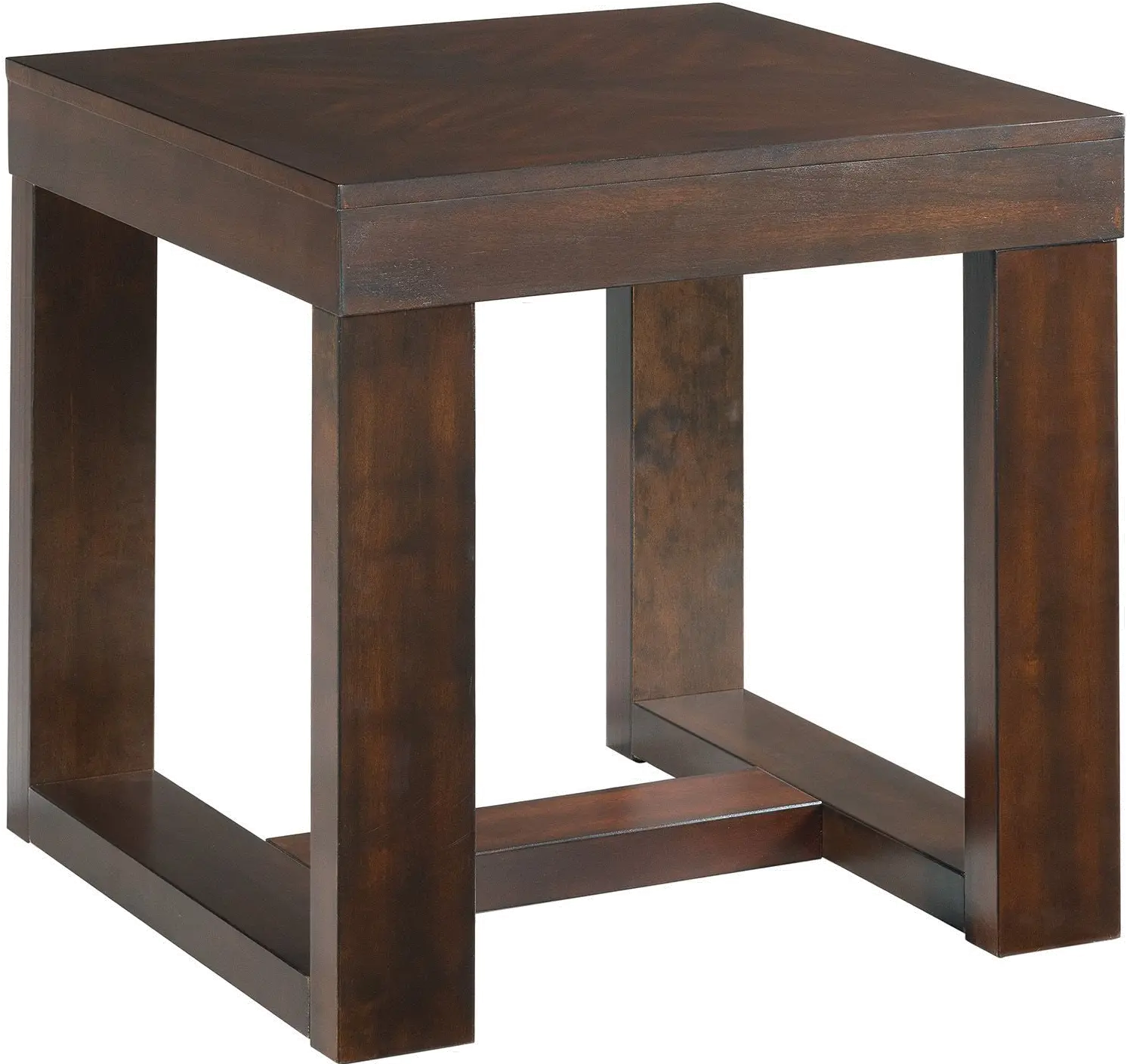 Rustic Cherry Brown Table, Set of 3-4
