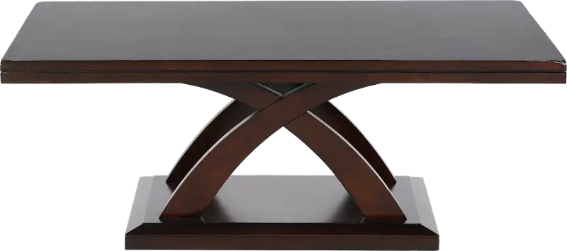Jocelyn Espresso Brown Coffee Table