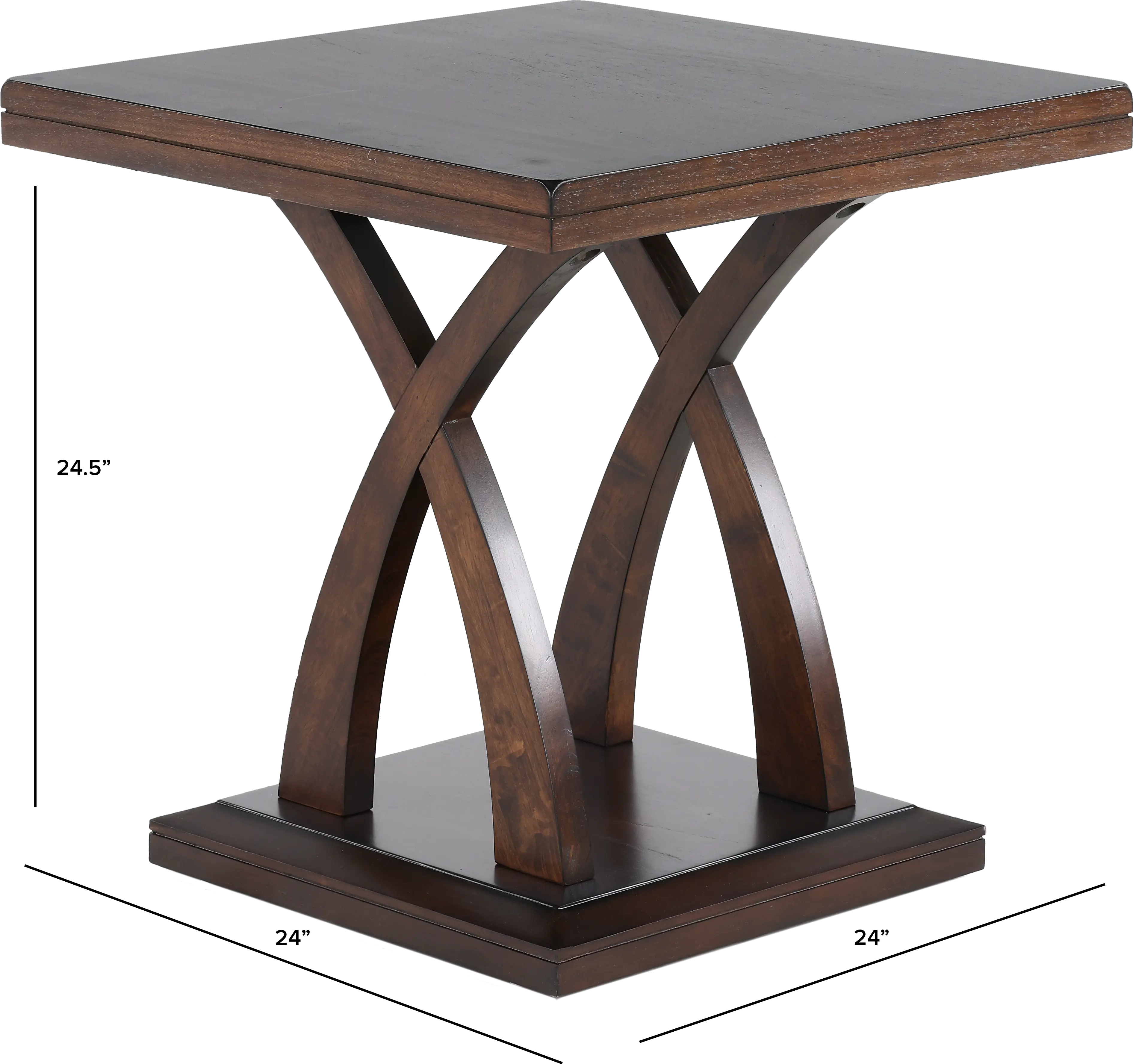 Jocelyn Brown End Table-3