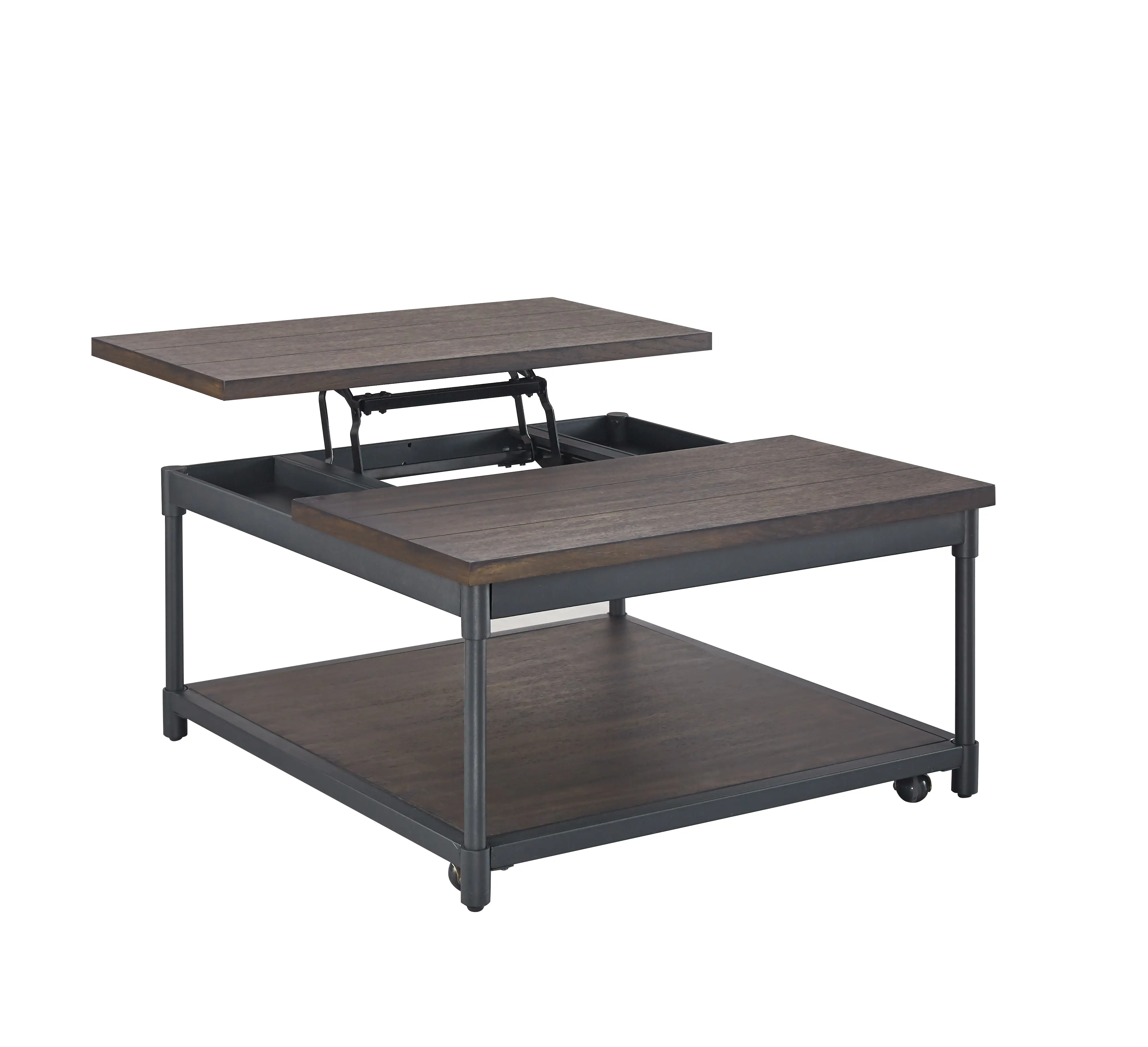 Prescott Brown Lift-top Coffee Table-4