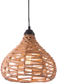 Natural Woven Ceiling Lamp - Nezz