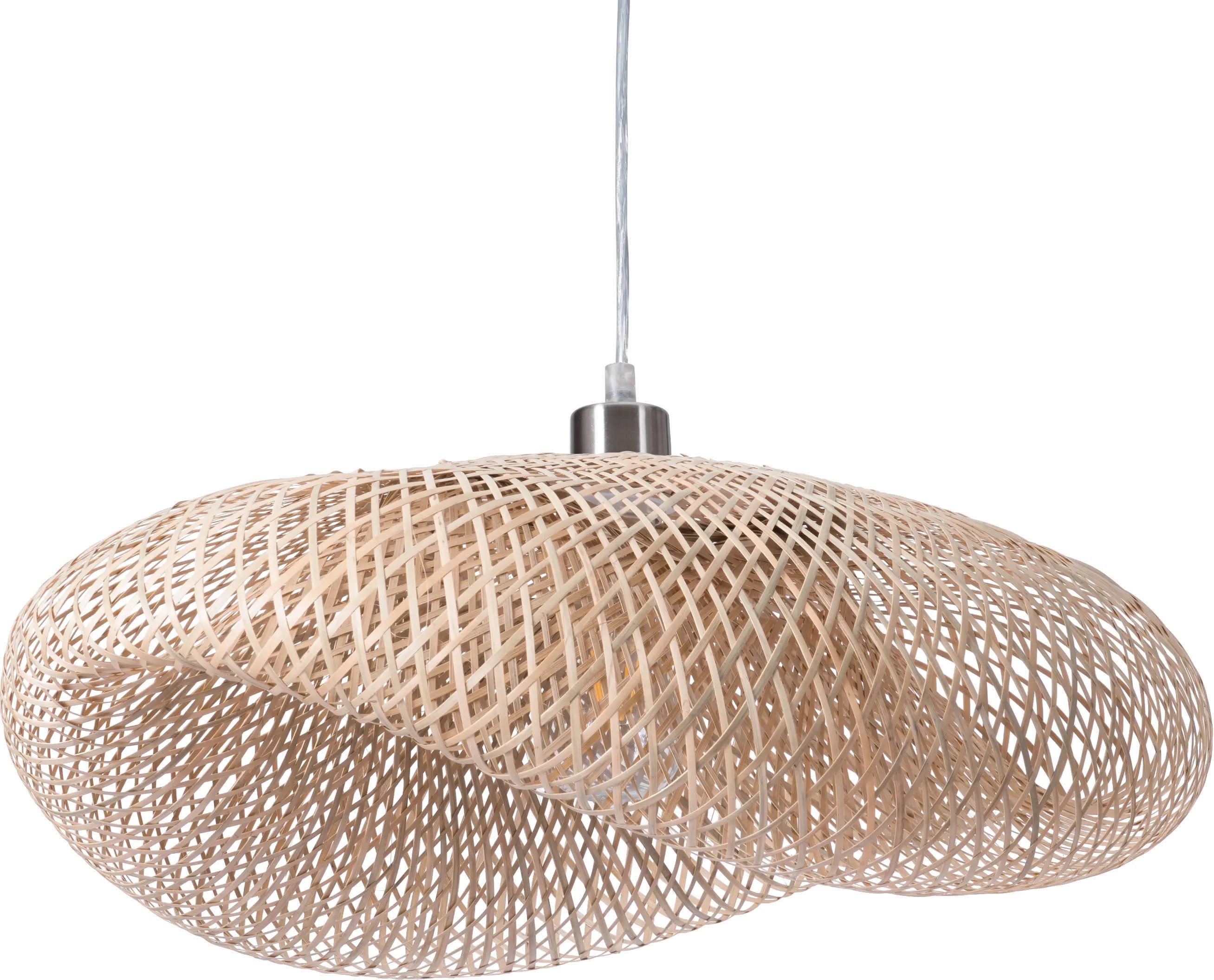 Natural Woven Ceiling Lamp - Weekend-2