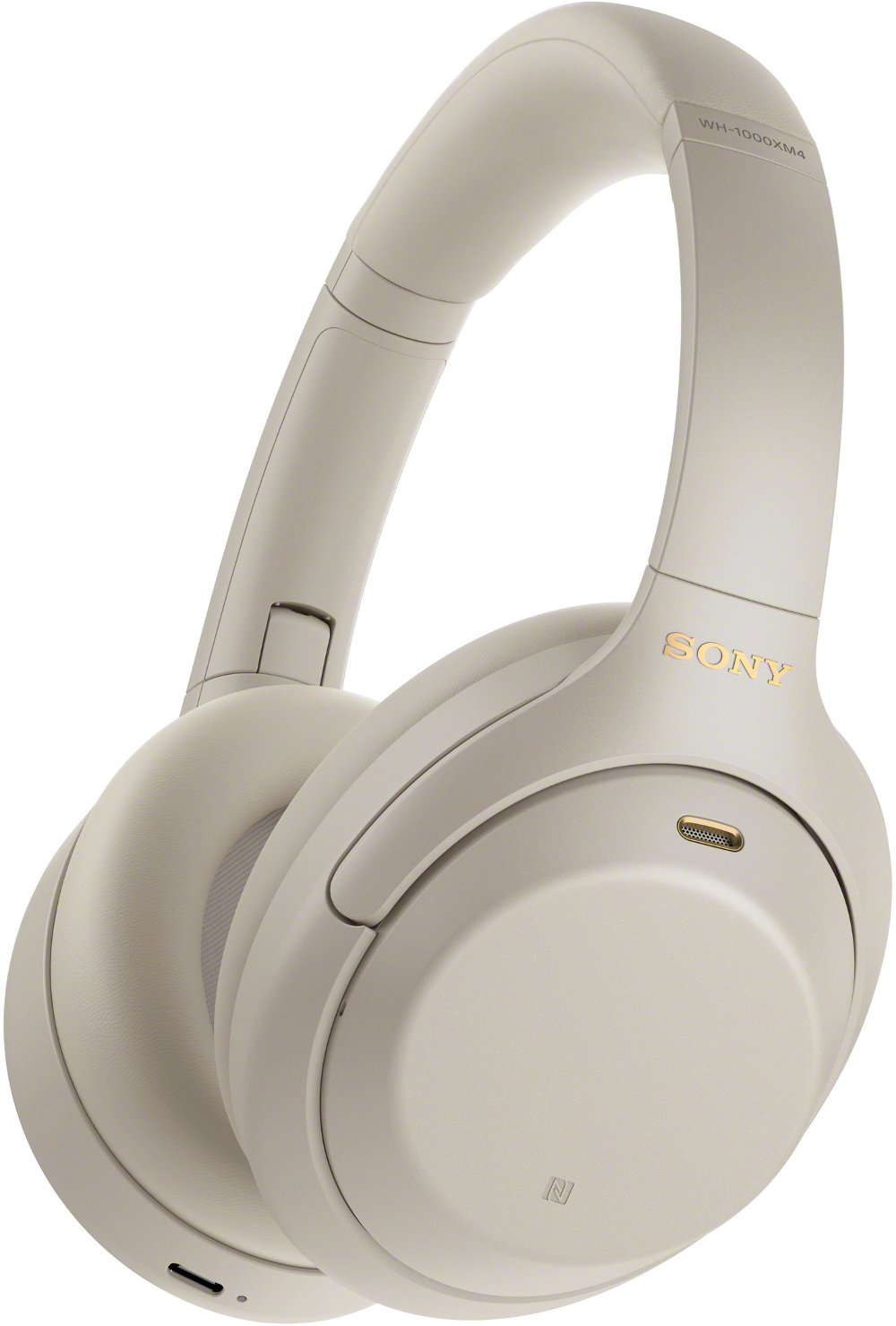 Sony Wireless Noise-Cancelling Headphones - Silver