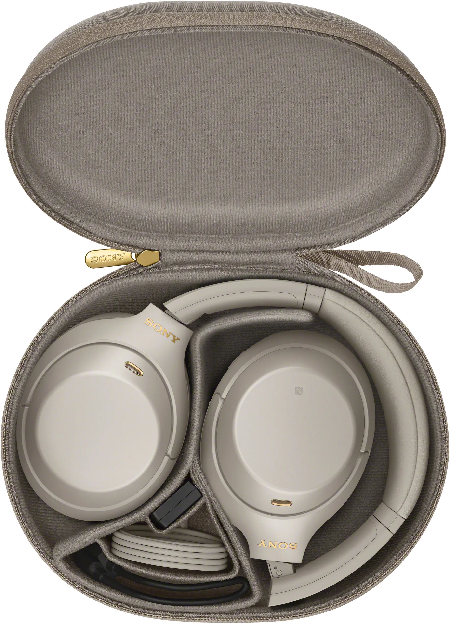 WH1000XM4/S Sony Wireless Noise-Cancelling Headphones - Silver-4
