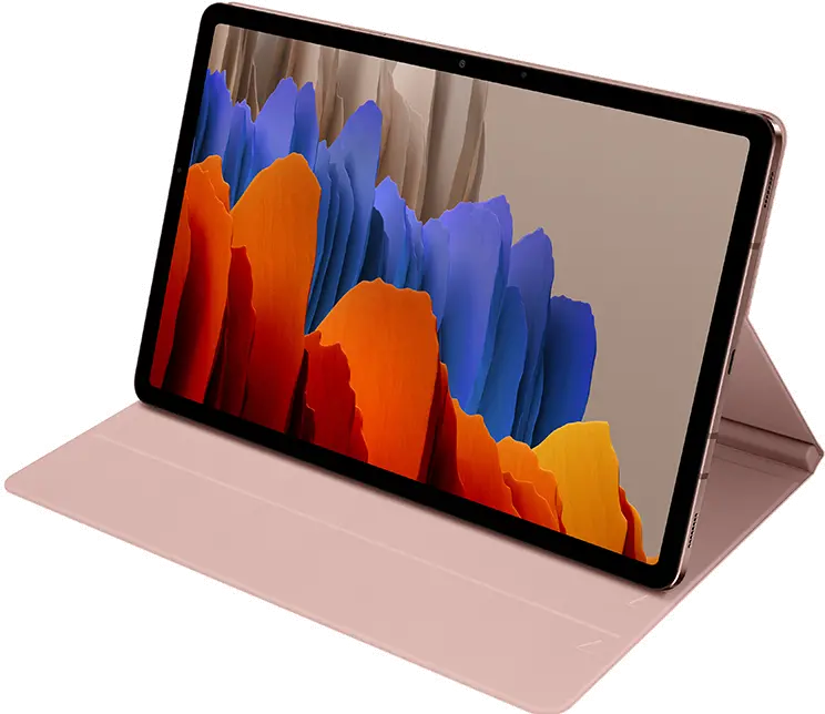 EF-BT870PAEGUJ Samsung Galaxy Tab S7 Book Cover Case - Bronze-6