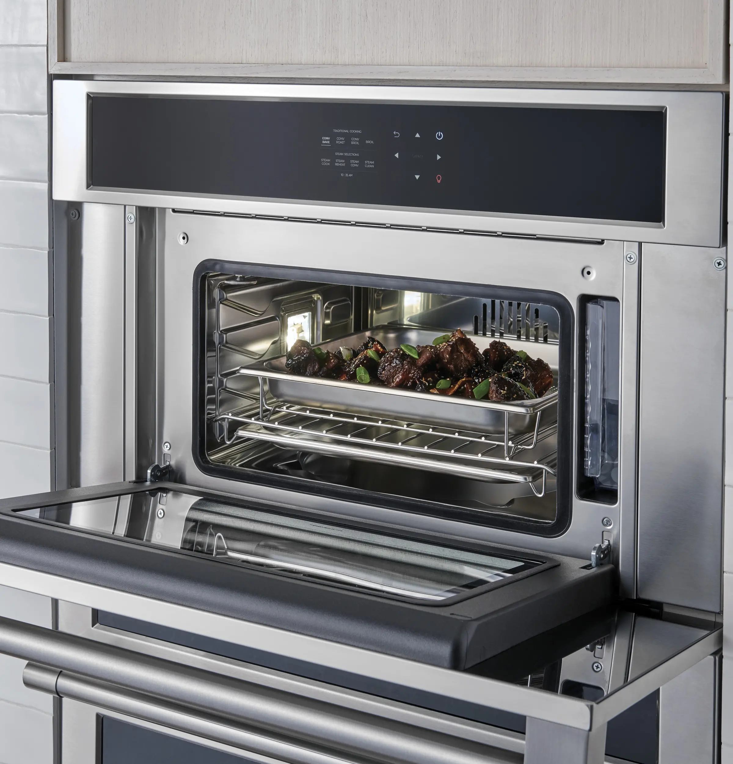 ZMB9032SNSS Monogram 1.3 cu ft Single Wall Oven - Stainless Steel 30 Inch-4