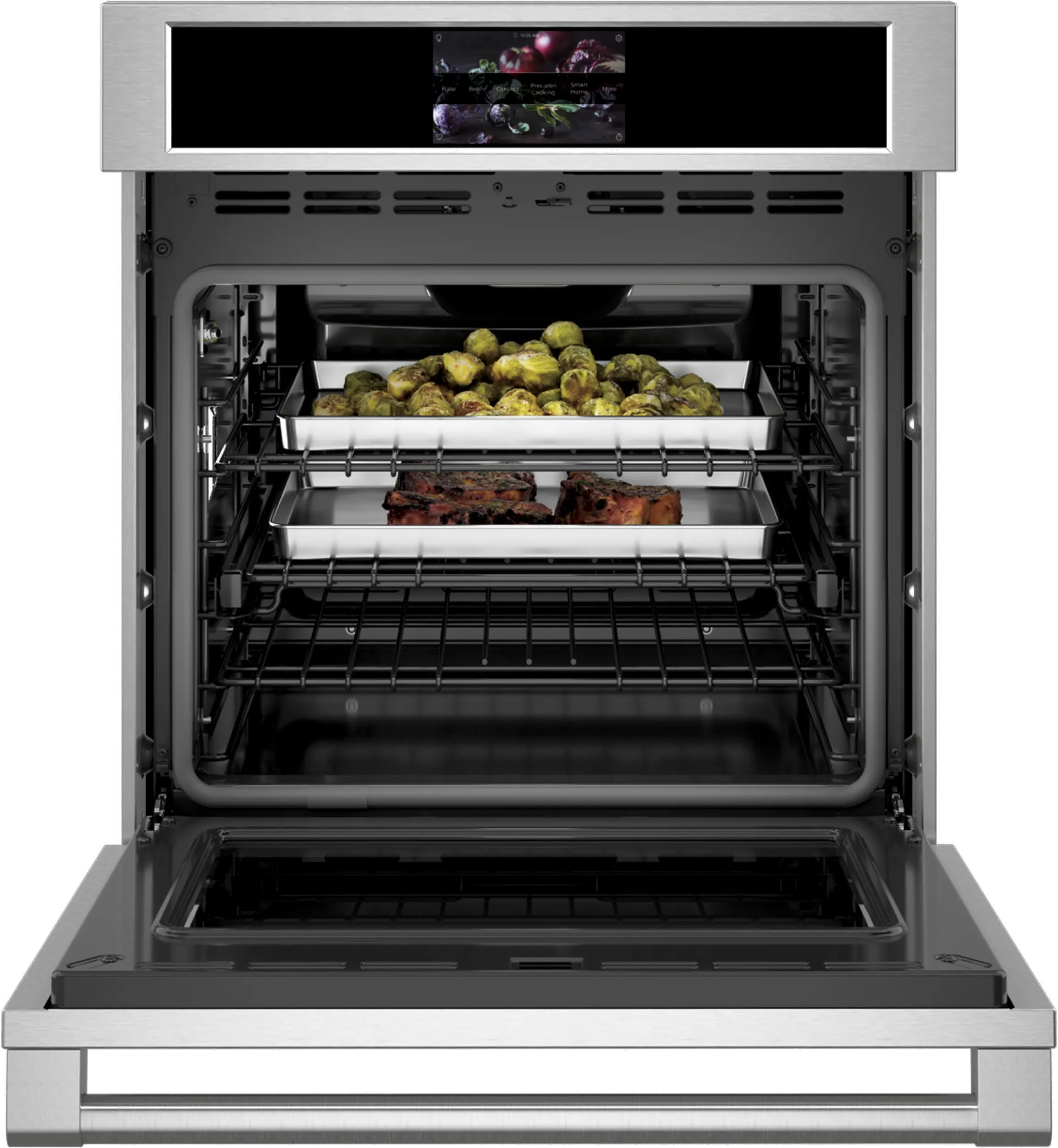 ZKS90DPSNSS Monogram Statement 4.3 cu ft Single Wall Oven - Stainless Steel 27 Inch-3