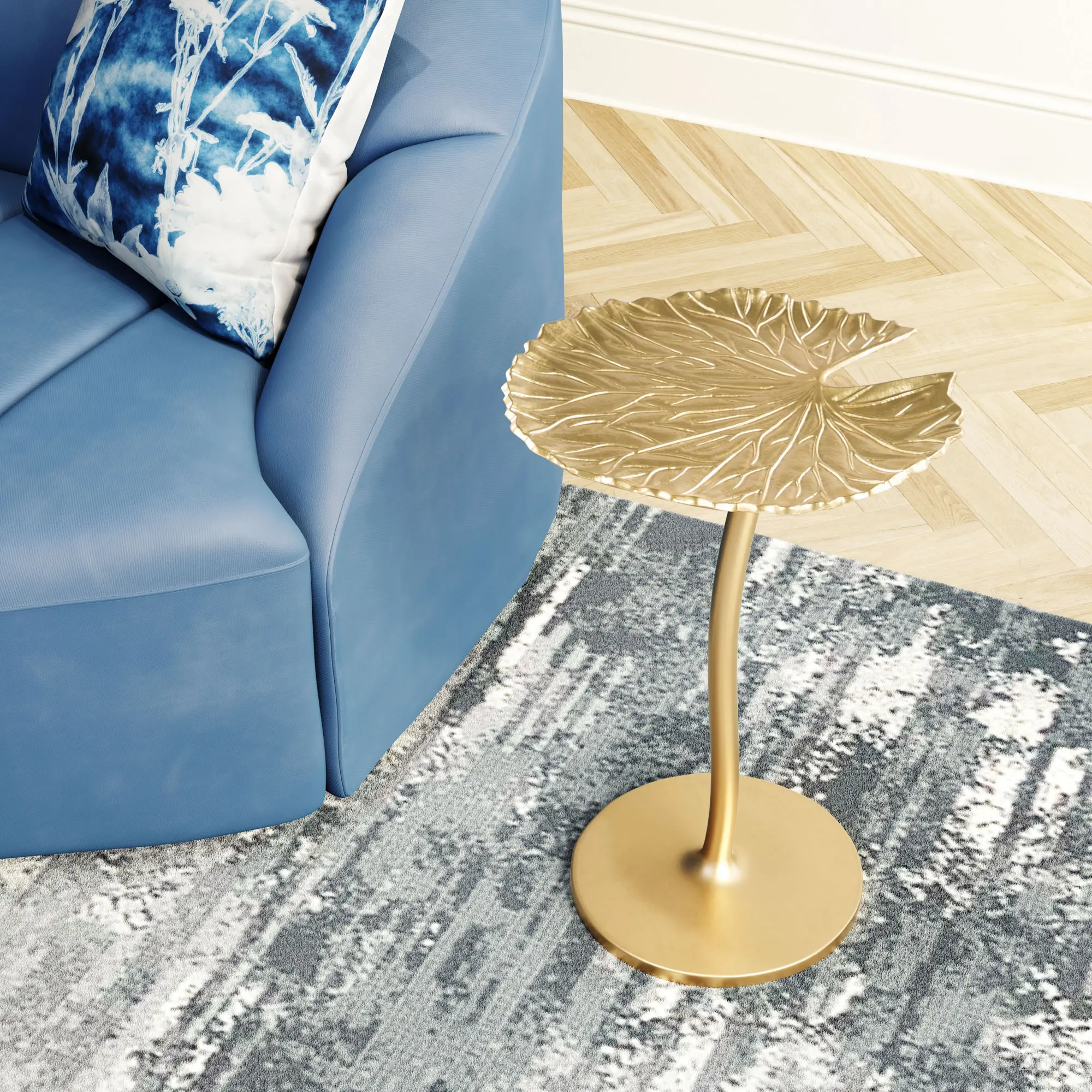 Flower Power End Table - Lily-2