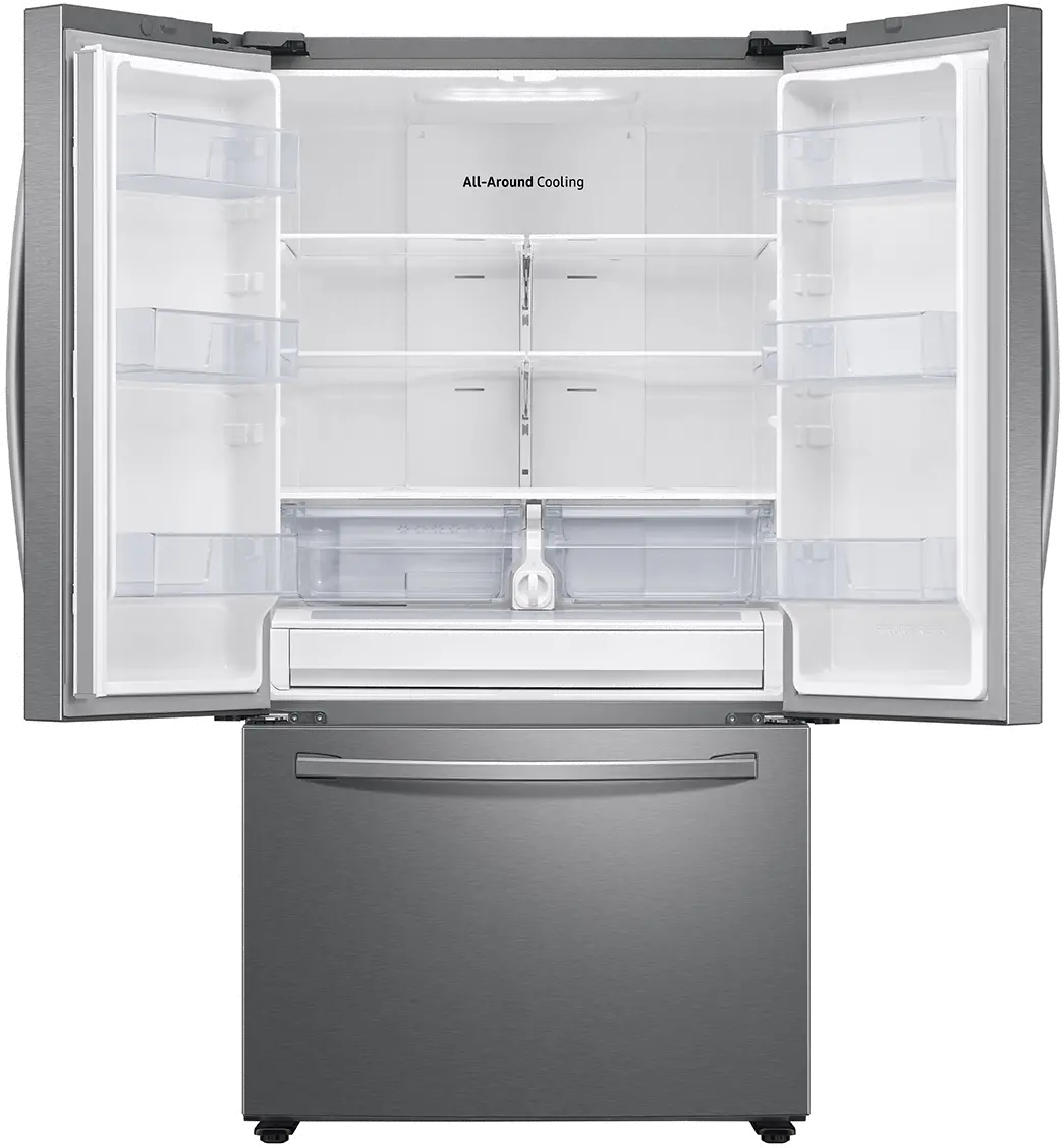 RF28T5001SR Samsung 28.2 cu ft French Door Refrigerator - Stainless Steel-3