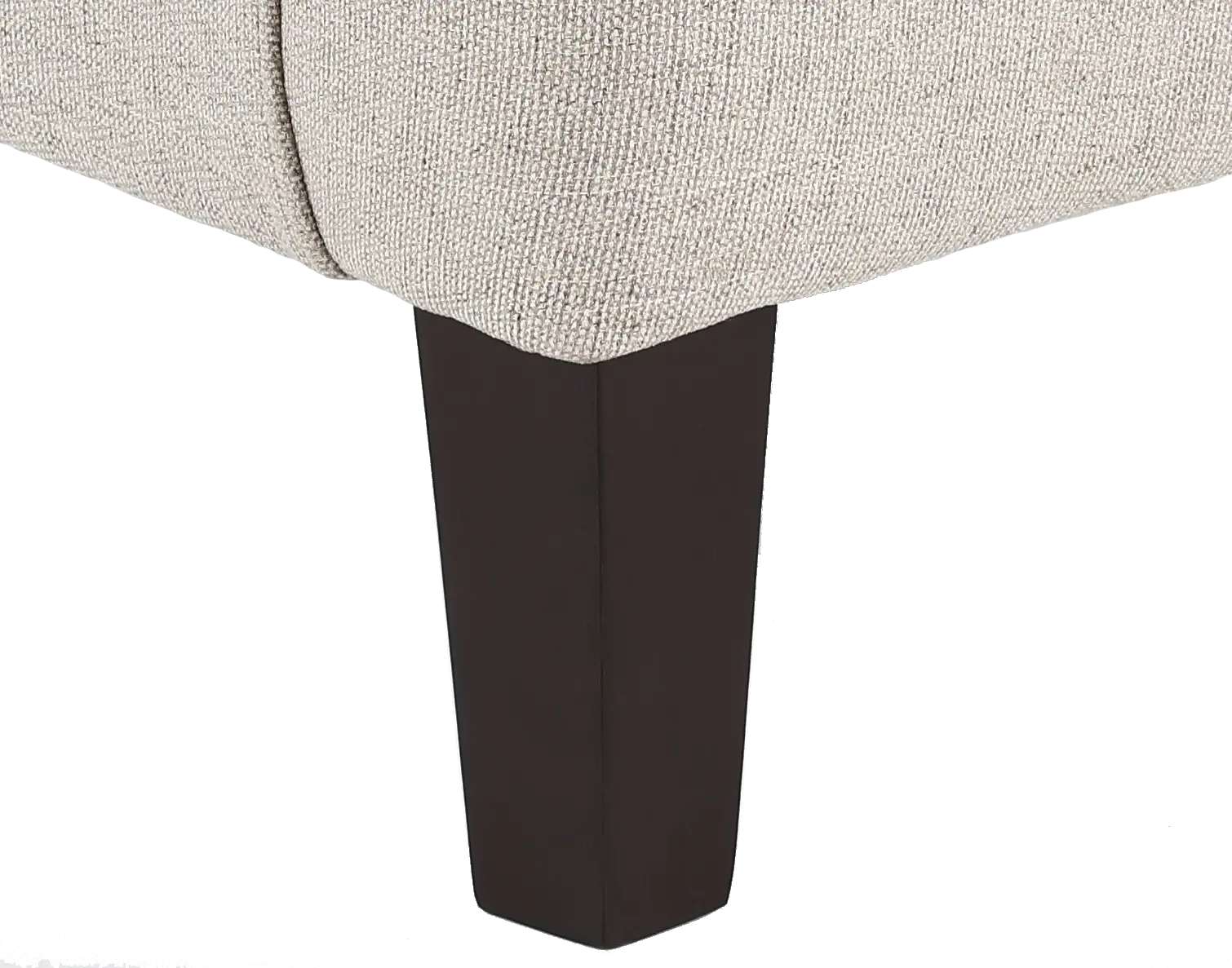 Andrea Classic Light Gray Upholstered Wingback Chair-2