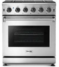Thor Professional 4.55 cu ft Gas Range - Stainless Steel