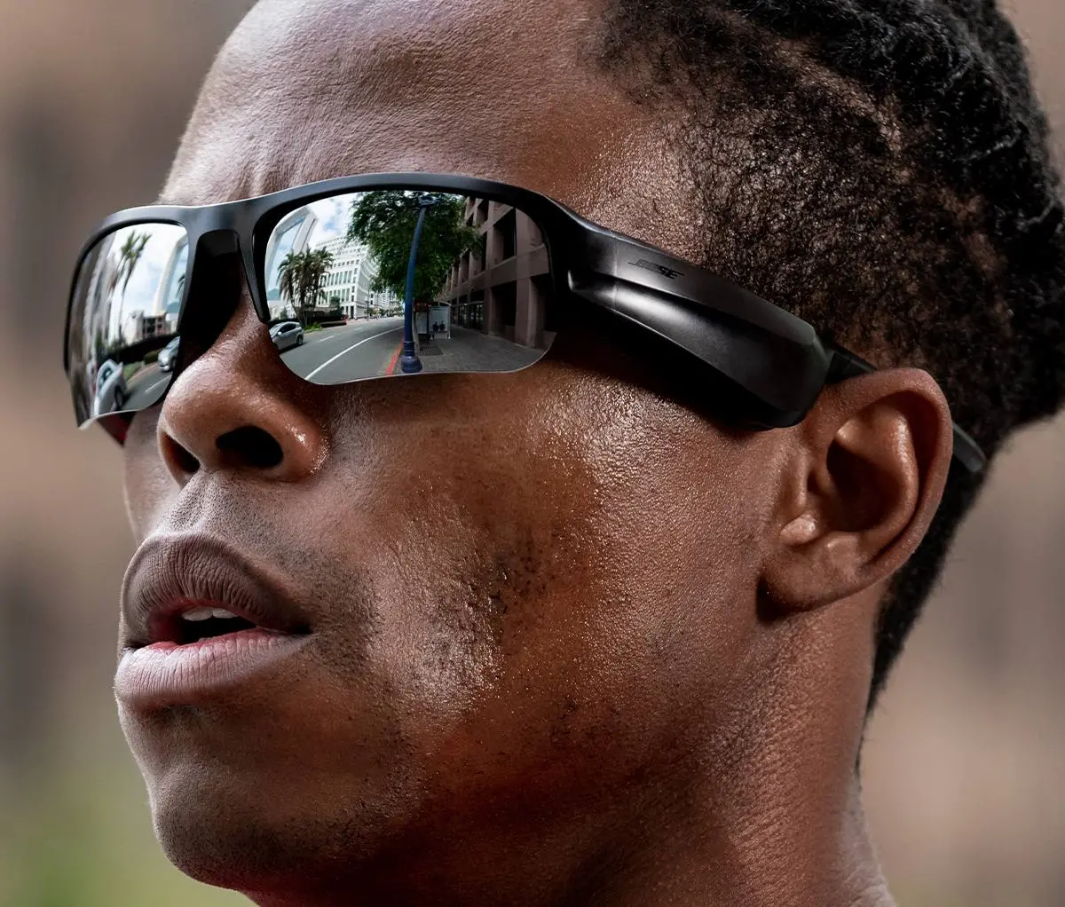 FRAMES,TEMPO,BLK,MED Bose - Frames Sports Audio Sunglasses - Tempo-2