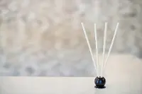 Cobalt 25 Piece Pre-Scented Sticks with Vase