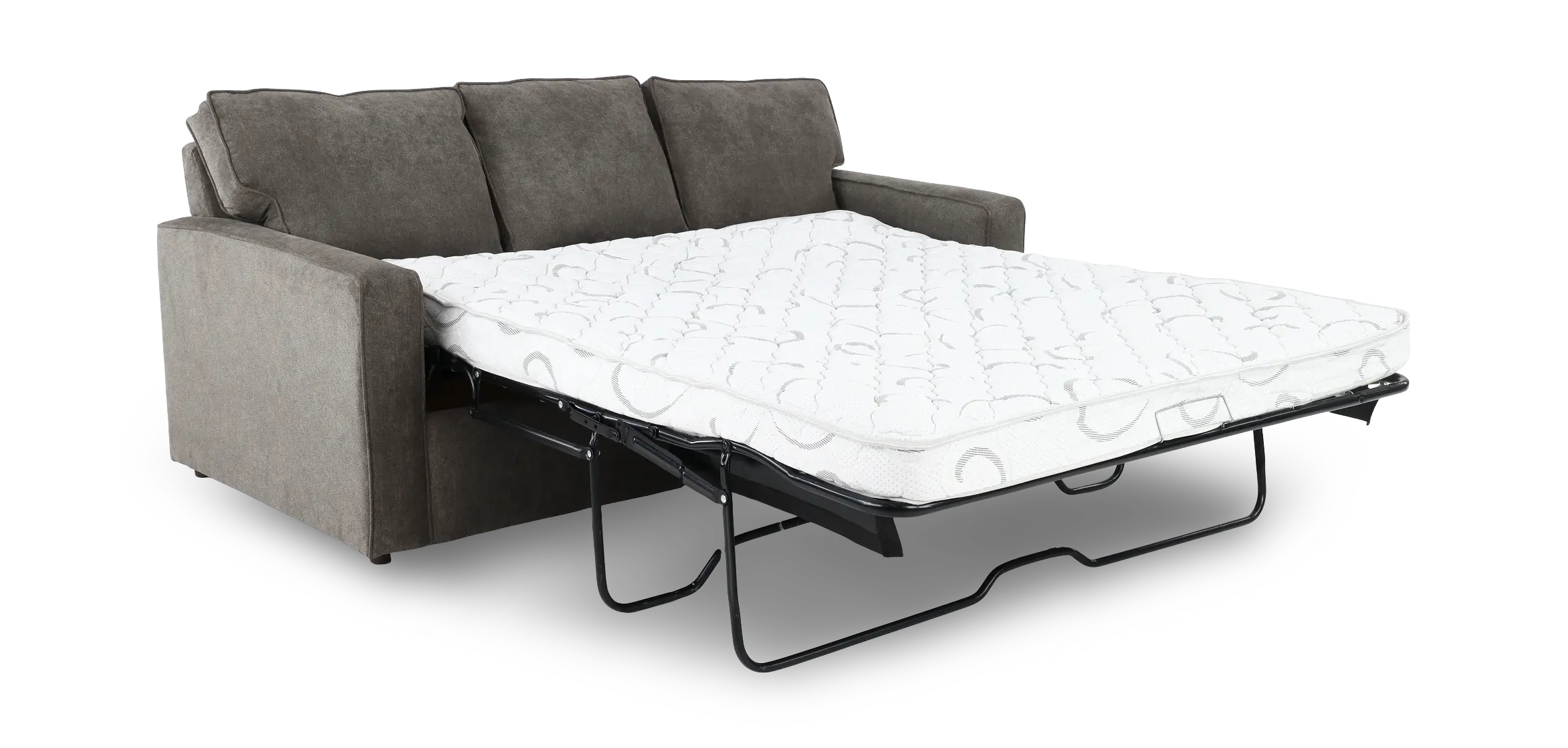 Norris Graphite Gray Queen Sleeper Sofa with Ottoman-7