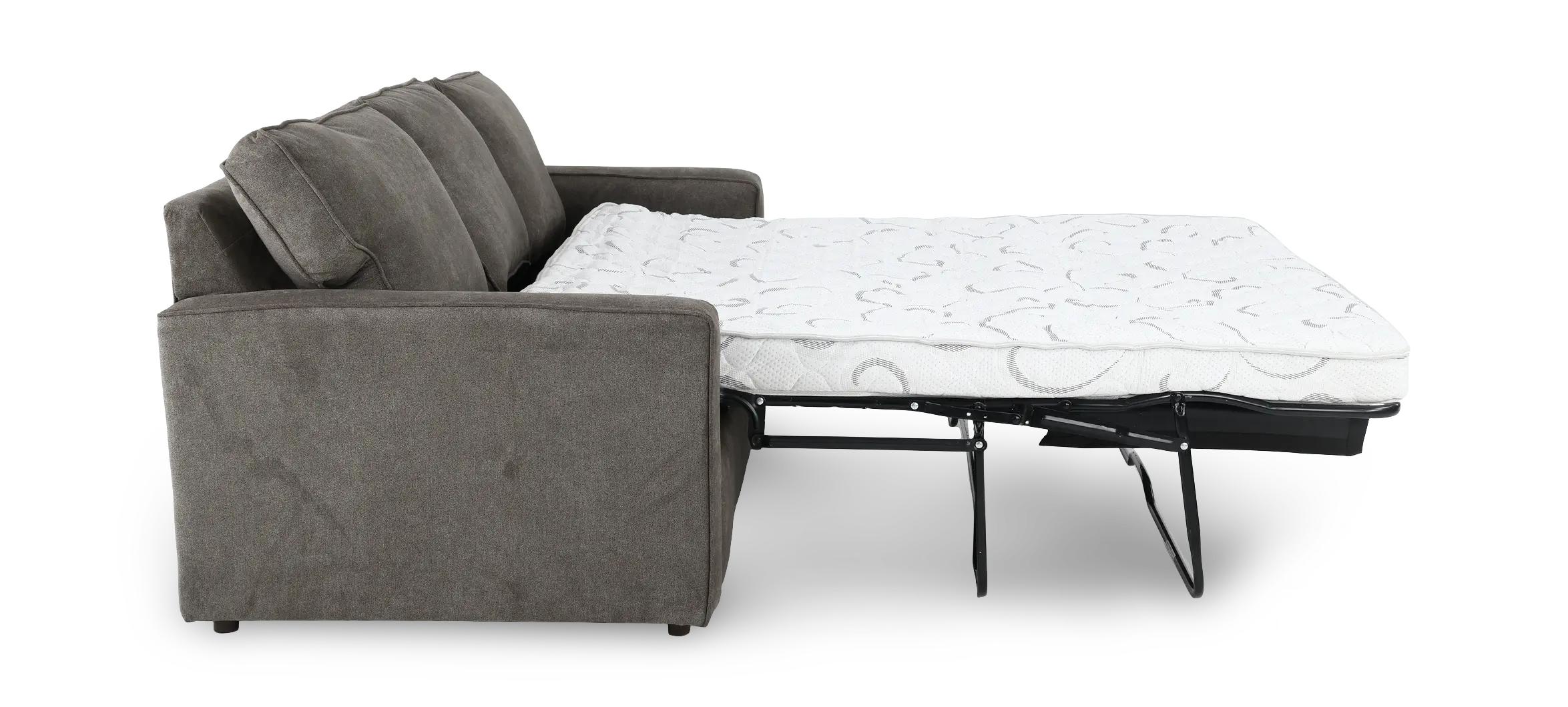 Norris Graphite Gray Queen Sleeper Sofa with Ottoman-9