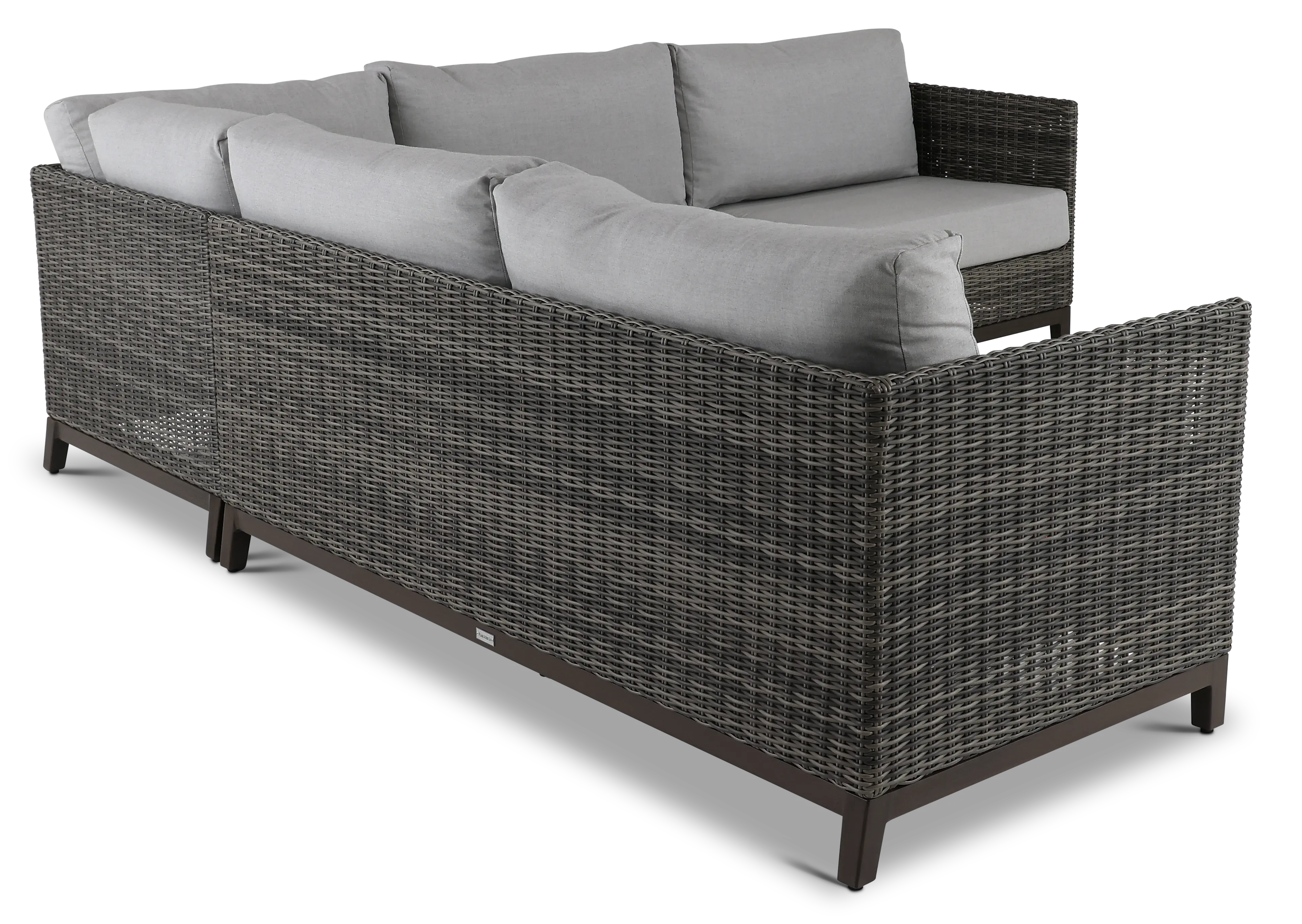 Nevis 3 Piece Gray Patio Sectional-6