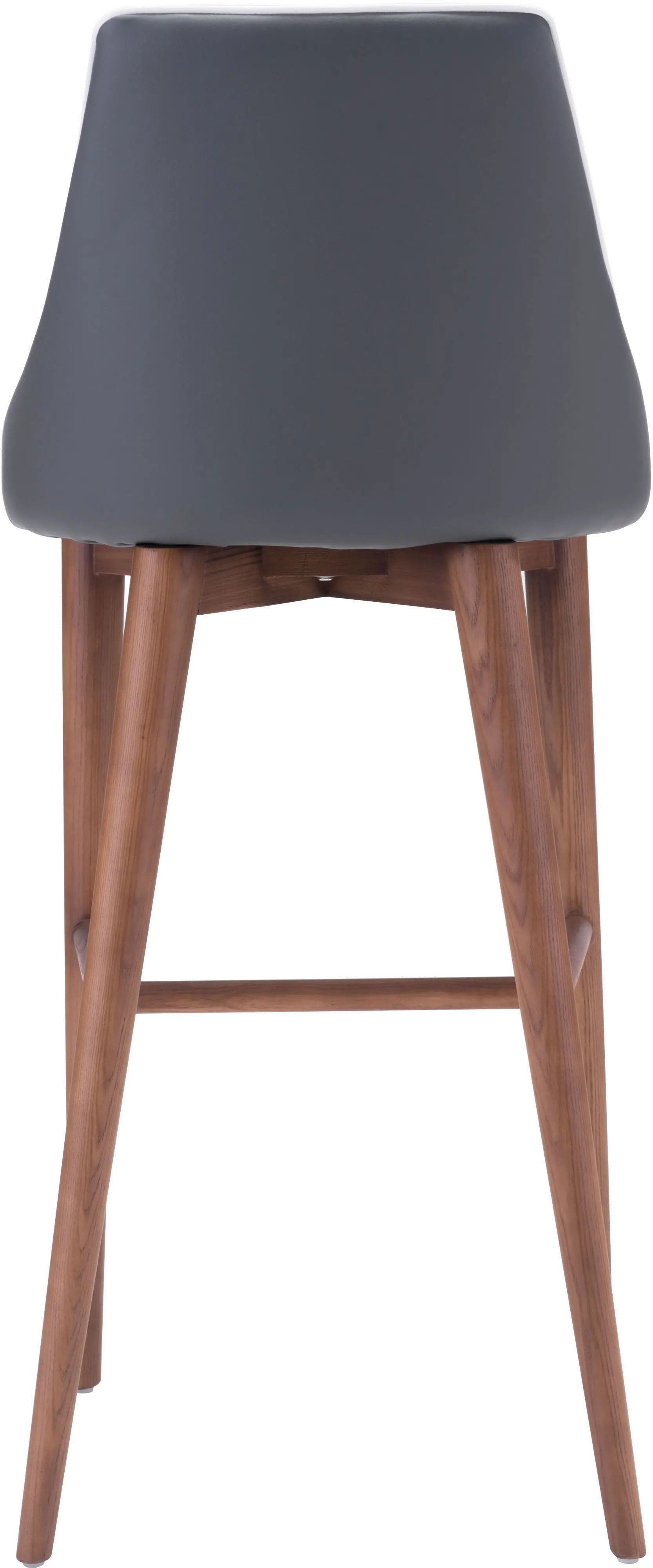 Gray Upholstered Bar Stool - Moor-4