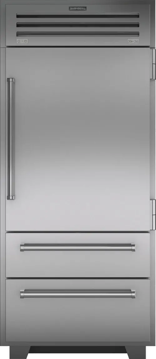 Sub-Zero 36 Inch Professional Bottom Freezer Refrigerator
