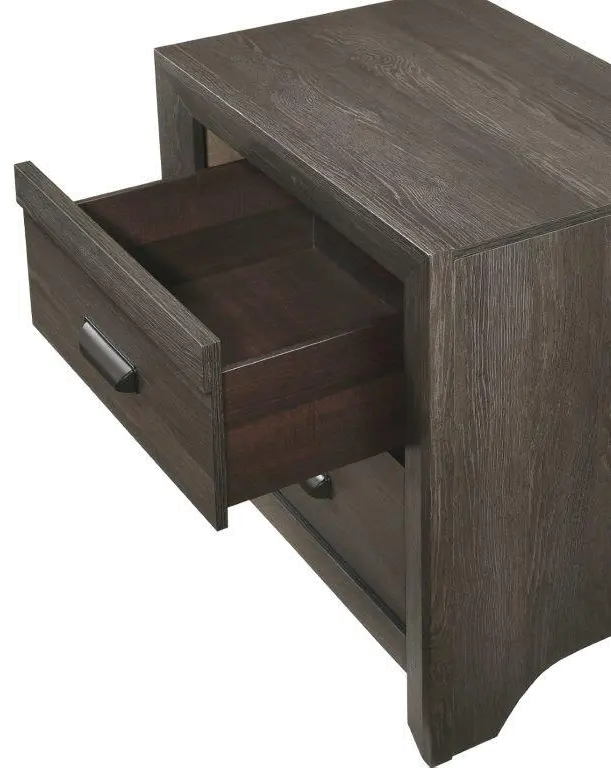 Adelaide Charcoal Gray 4 Piece Full Bedroom Set-1