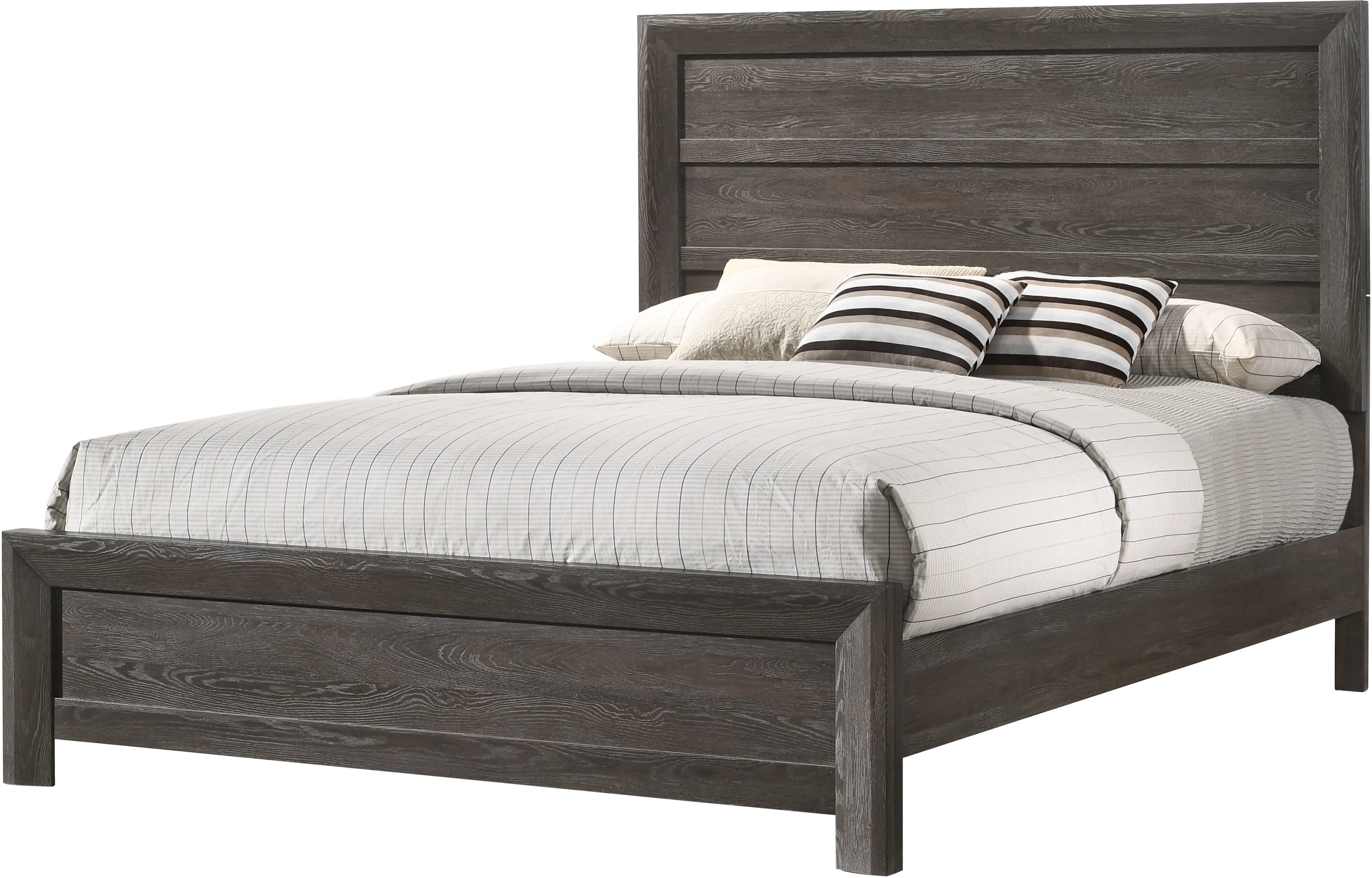 Adelaide Charcoal Gray 4 Piece Full Bedroom Set-4