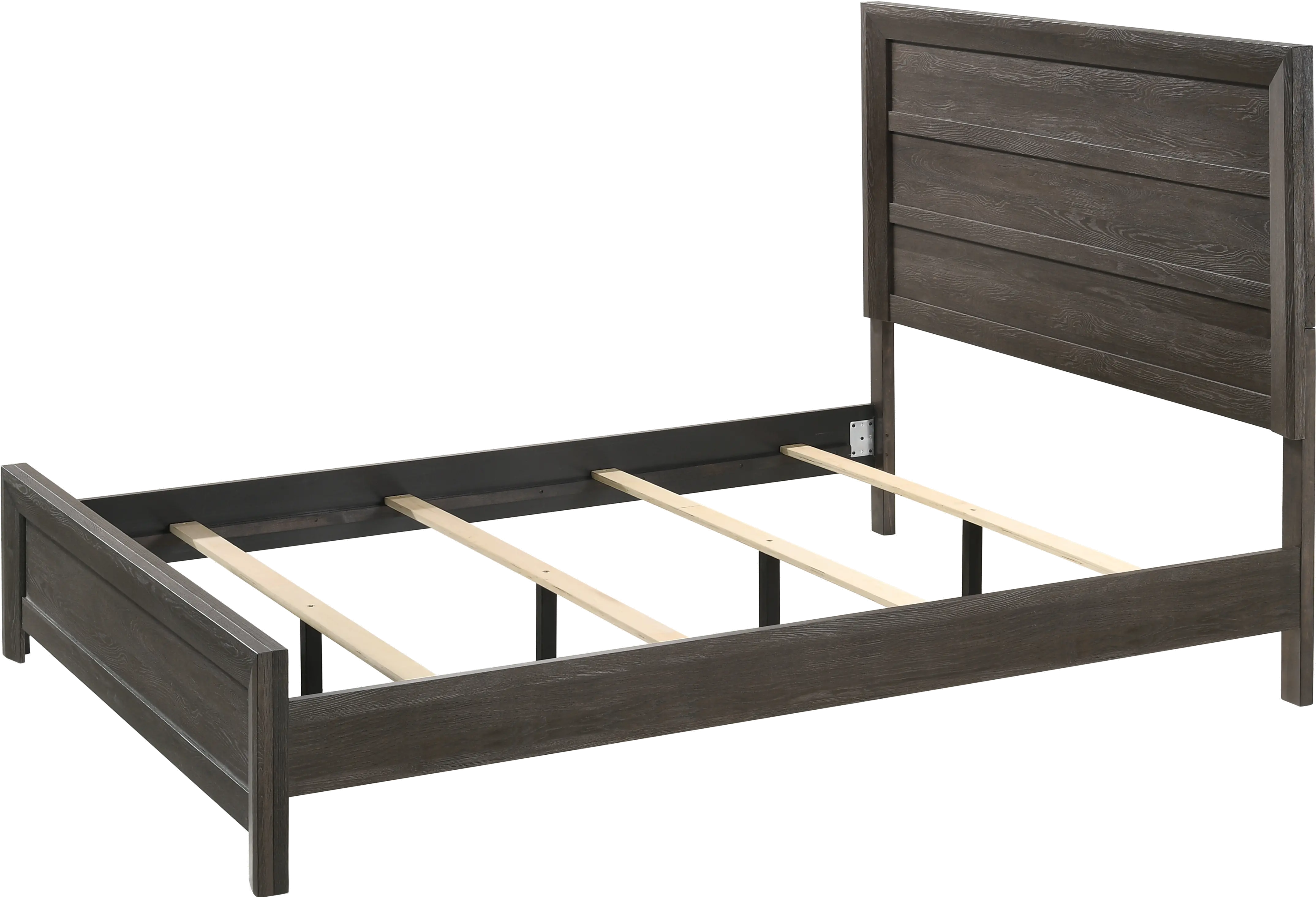 Adelaide Charcoal Gray 4 Piece Full Bedroom Set-5