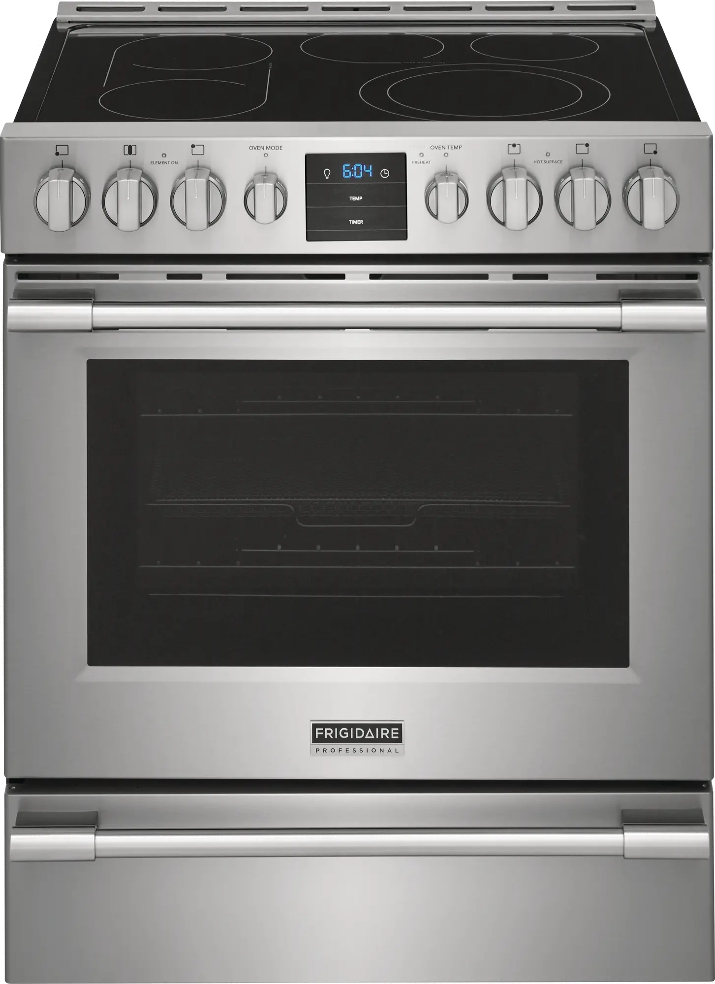 PCFE3078AF Frigidaire Professional 5.4 cu ft Electric Range - Stainless Steel-2