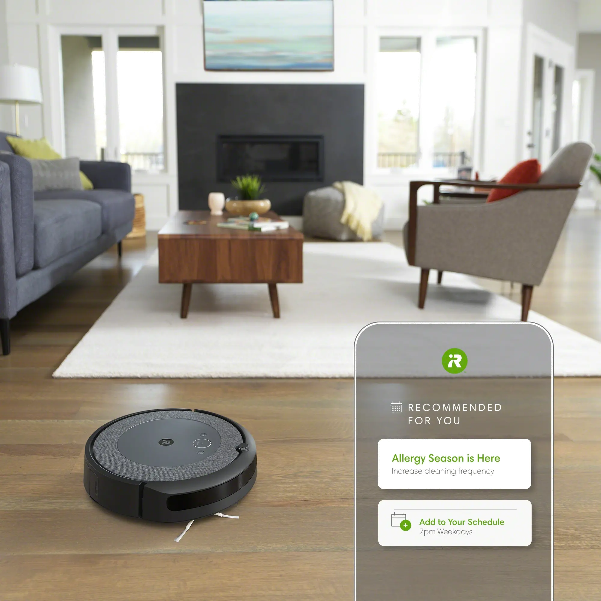 I3+_EVO/ROOMBA+BASE iRobot Roomba i3+ with Base WiFi Connected Robot Vacuum-11