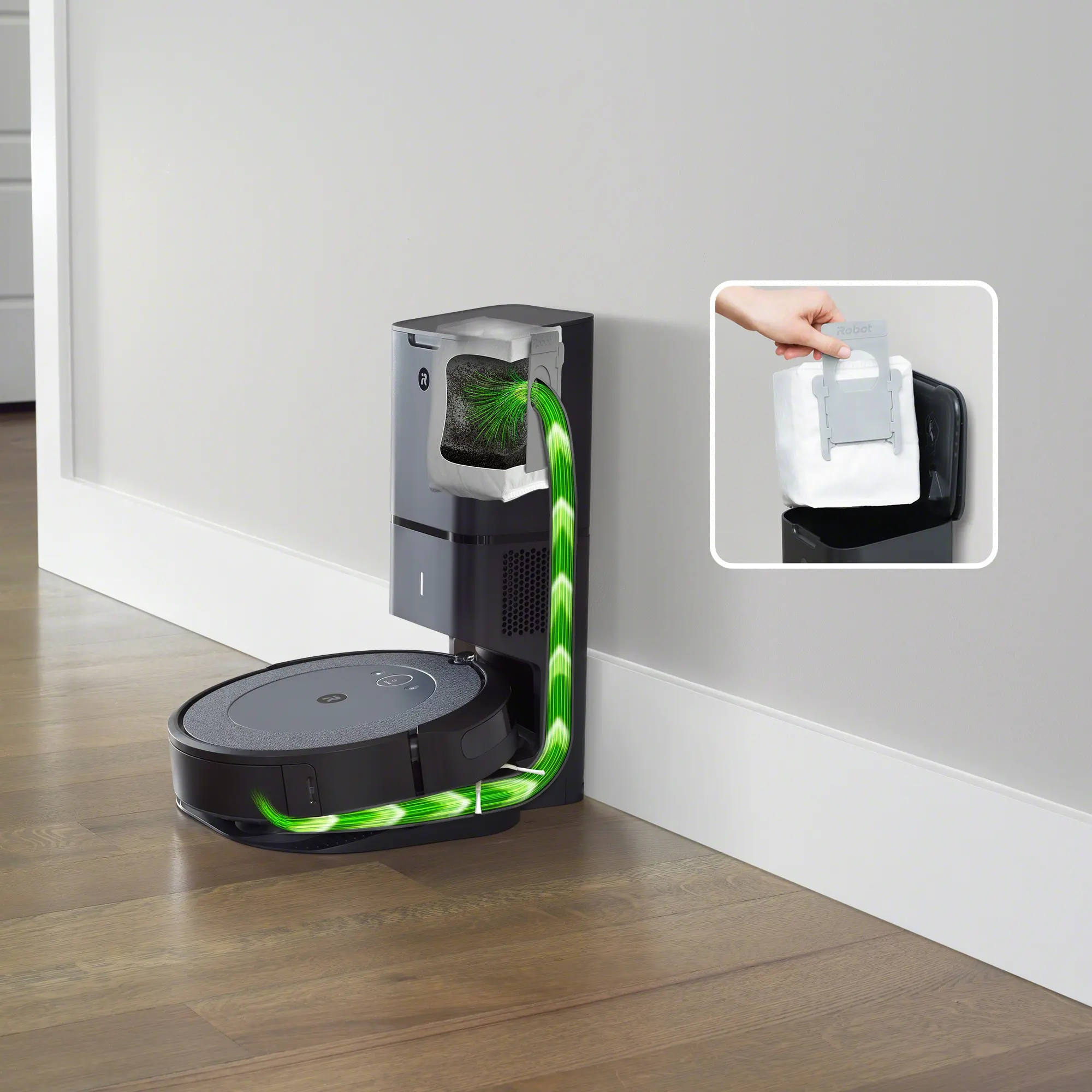 I3+_EVO/ROOMBA+BASE iRobot Roomba i3+ with Base WiFi Connected Robot Vacuum-3