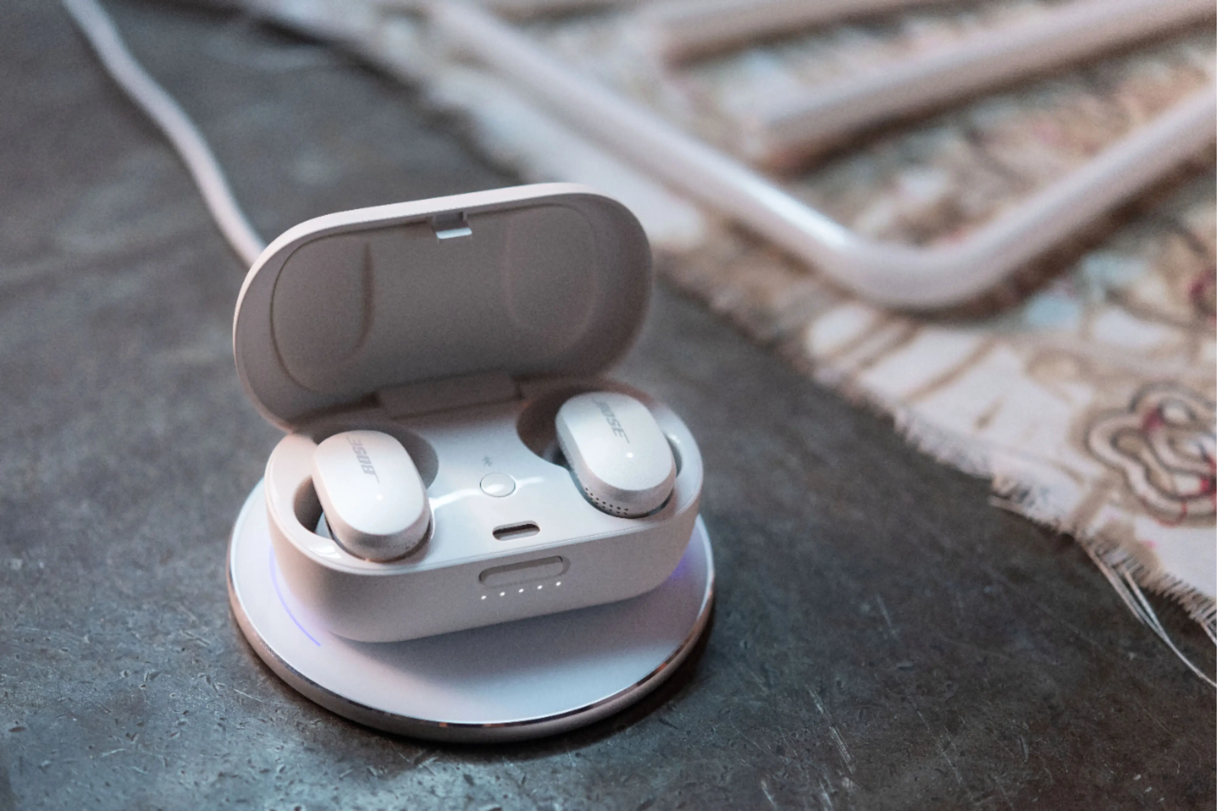 QTCOMFORT-EARBUD/SPS Bose - QuietComfort Earbuds True Wireless Noise Cancelling In-Ear Earbuds - Soapstone-11