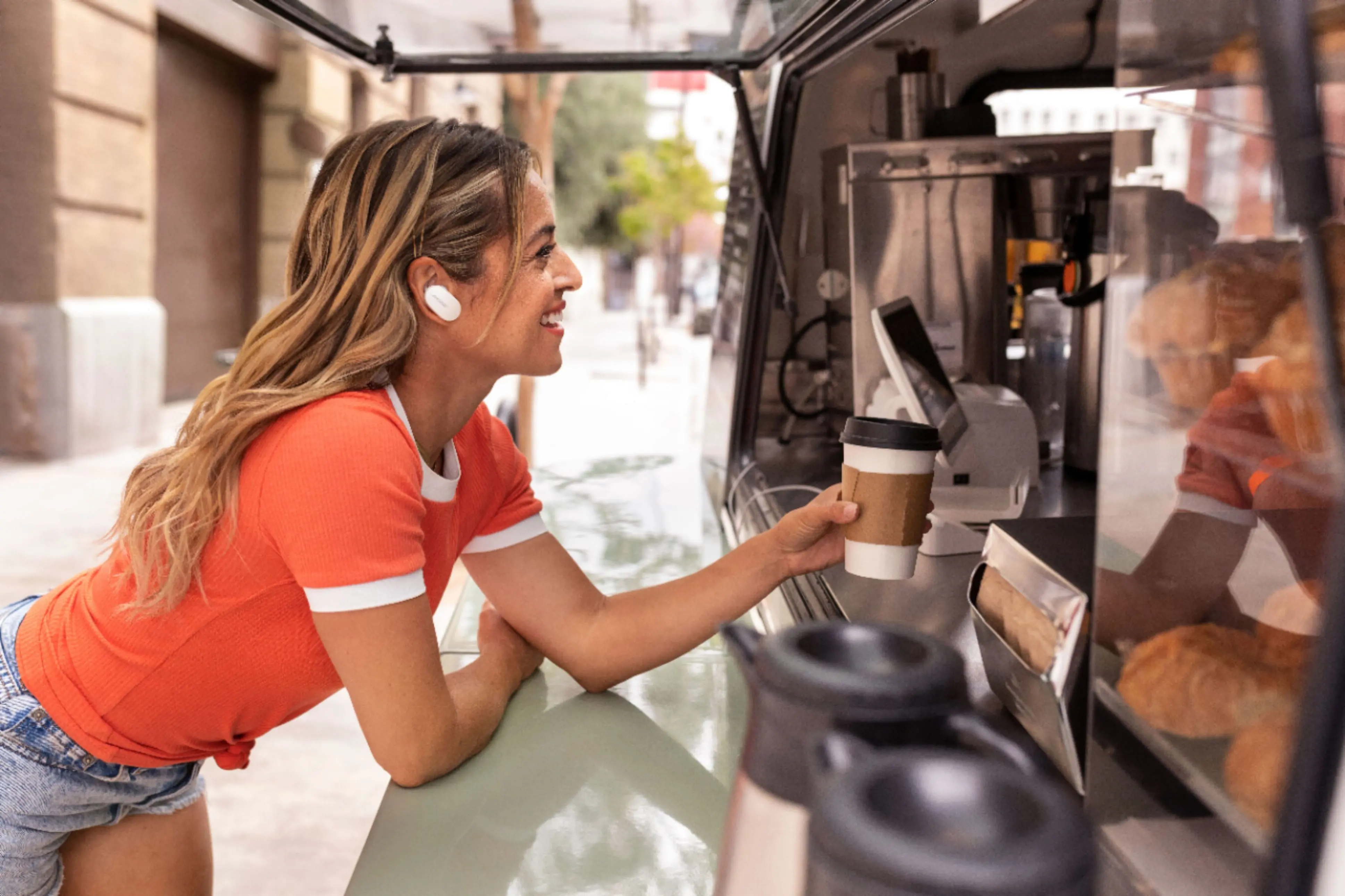 QTCOMFORT-EARBUD/SPS Bose - QuietComfort Earbuds True Wireless Noise Cancelling In-Ear Earbuds - Soapstone-13