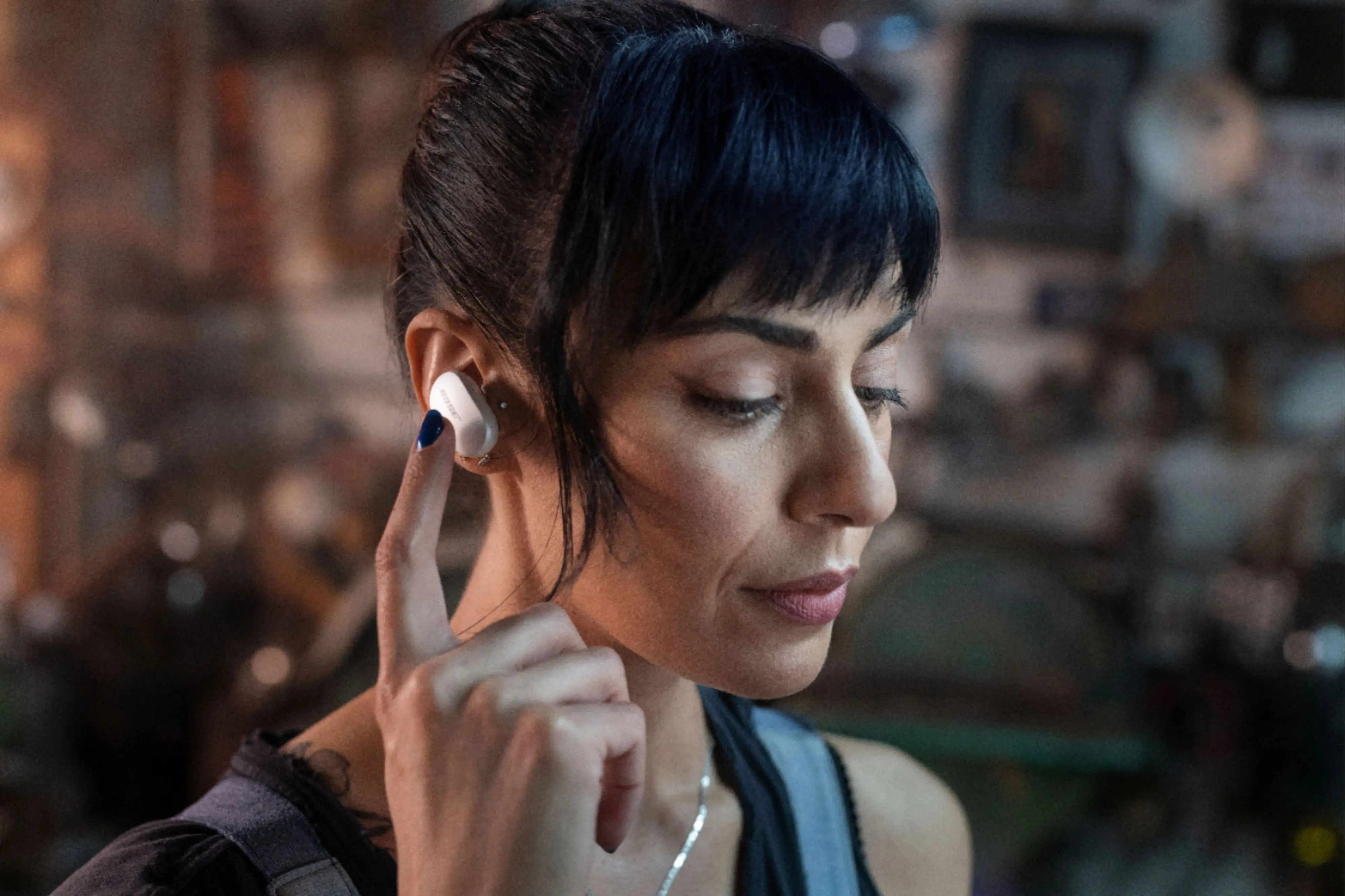 QTCOMFORT-EARBUD/SPS Bose - QuietComfort Earbuds True Wireless Noise Cancelling In-Ear Earbuds - Soapstone-14