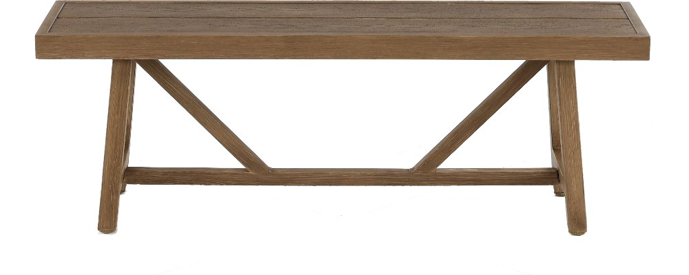 Sunset Brown Patio Bench
