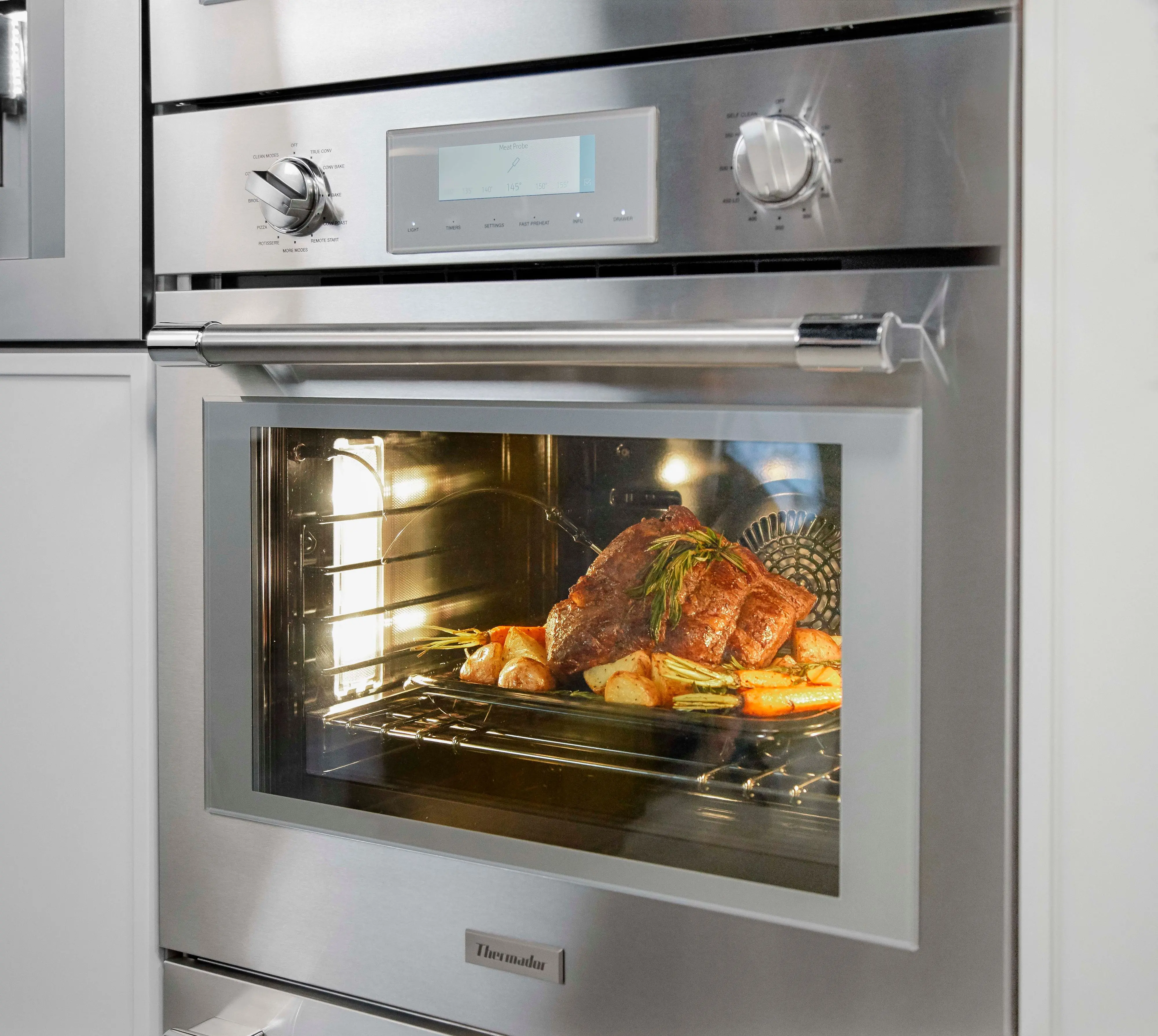 PO301W Thermador Professional 4.5 cu ft Single Wall Oven - Stainless Steel 30 Inch-5