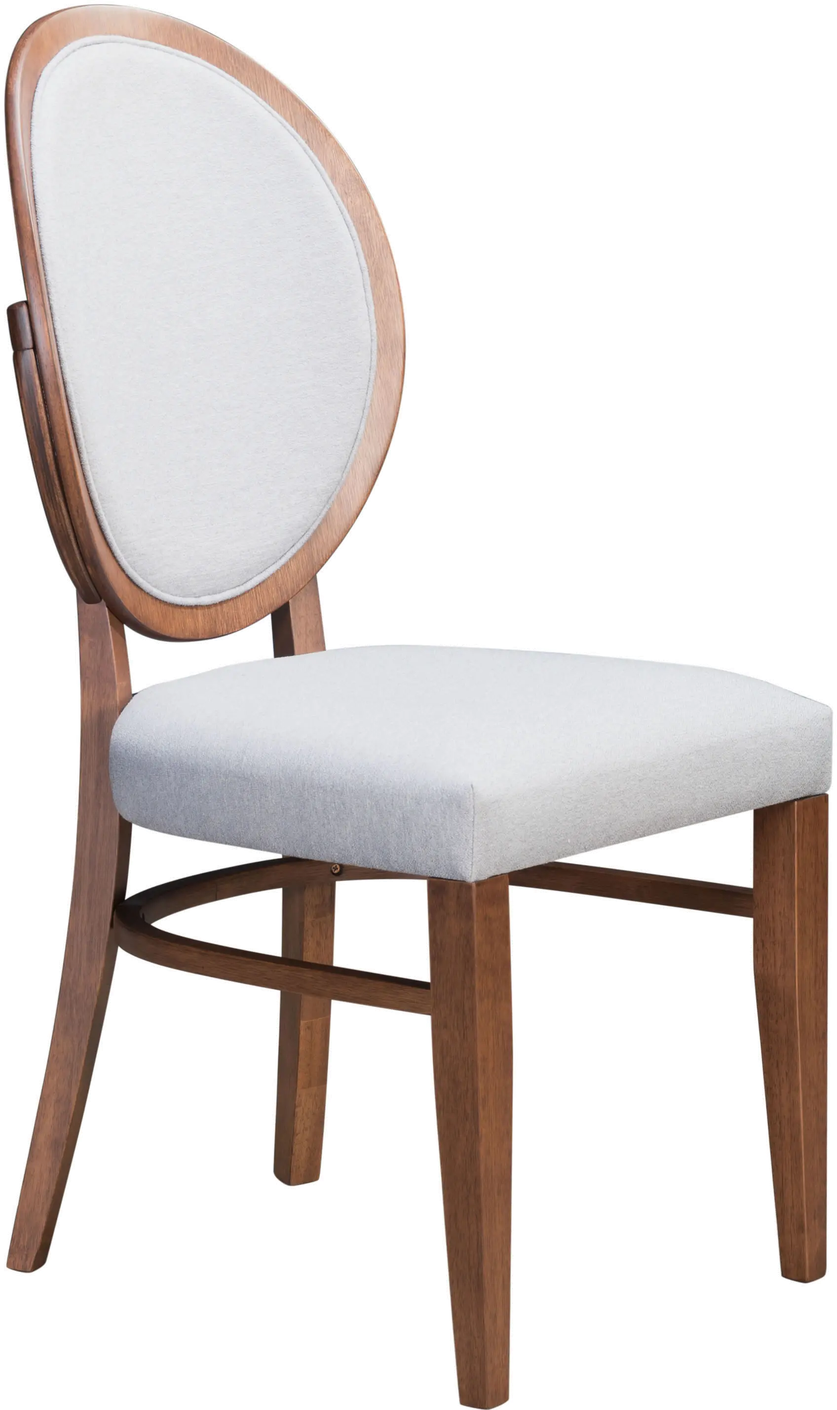 Regents Brown and Gray Upholstered Dining Room Chair (Set of 2)-1