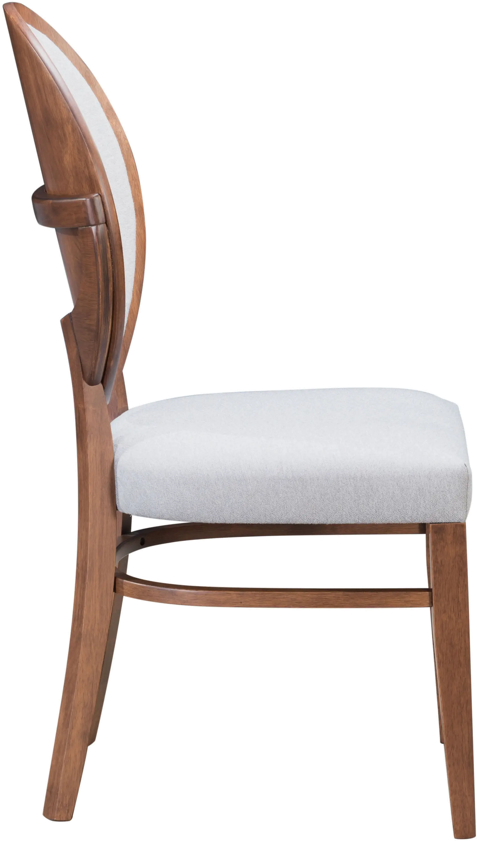 Regents Brown and Gray Upholstered Dining Room Chair (Set of 2)-3