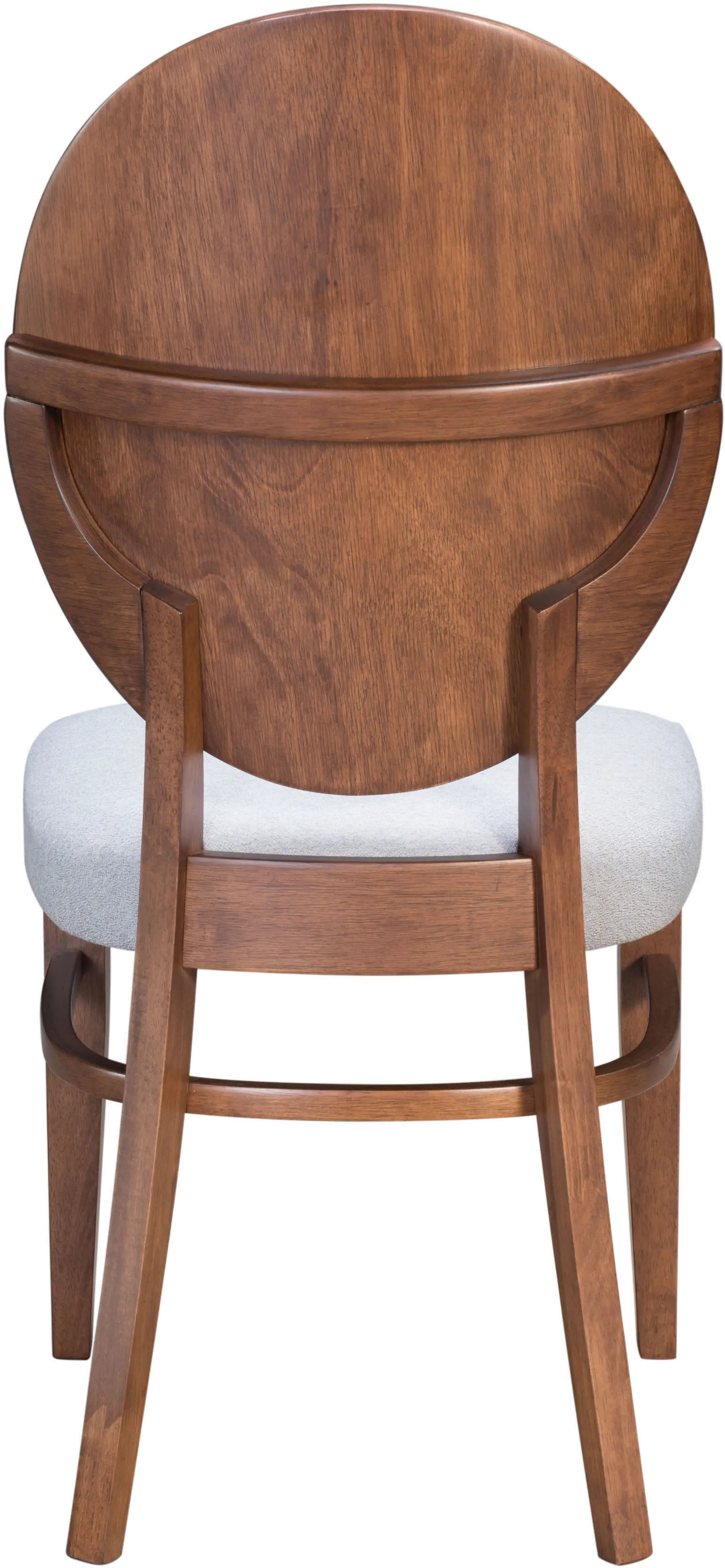 Regents Brown and Gray Upholstered Dining Room Chair (Set of 2)-4