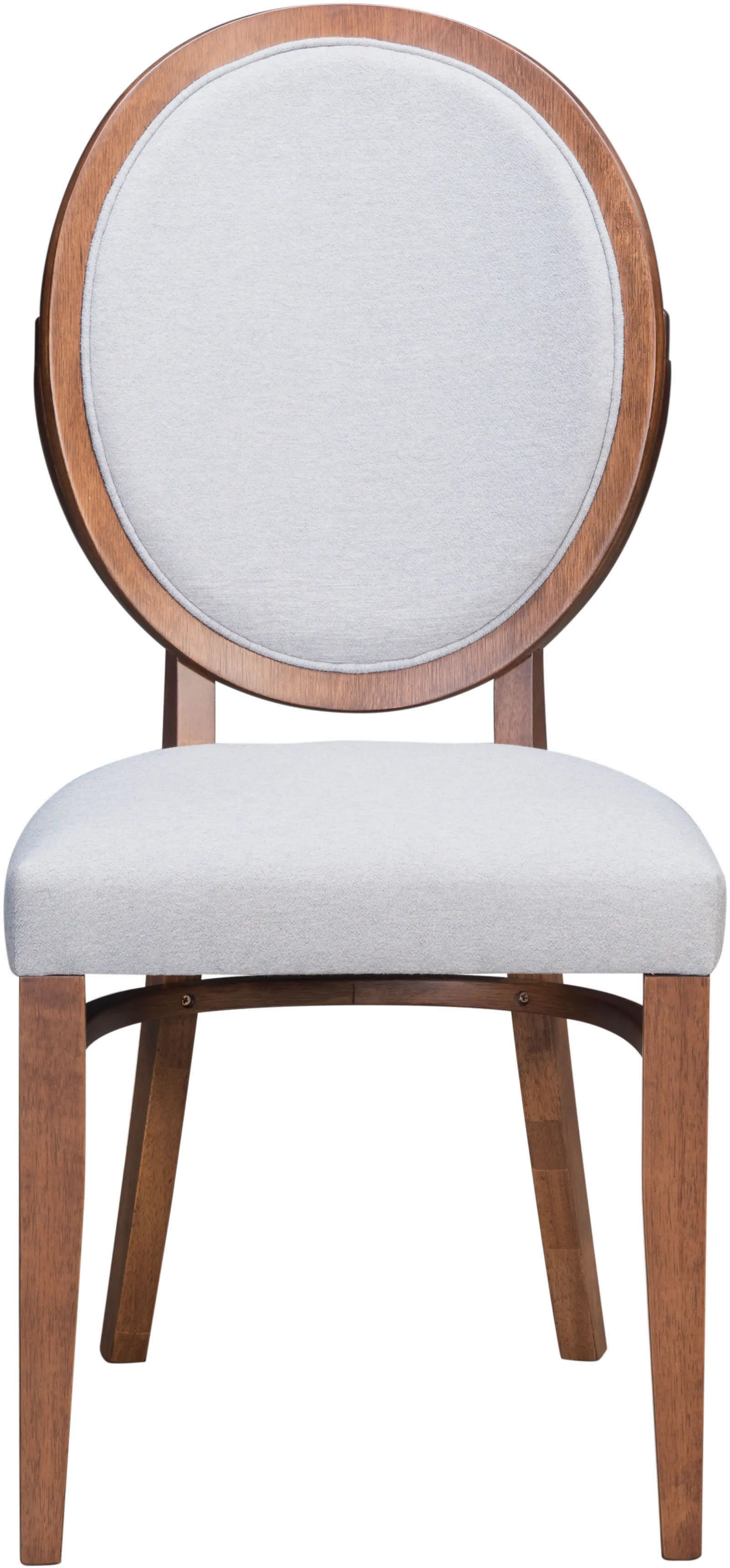 Regents Brown and Gray Upholstered Dining Room Chair (Set of 2)-5