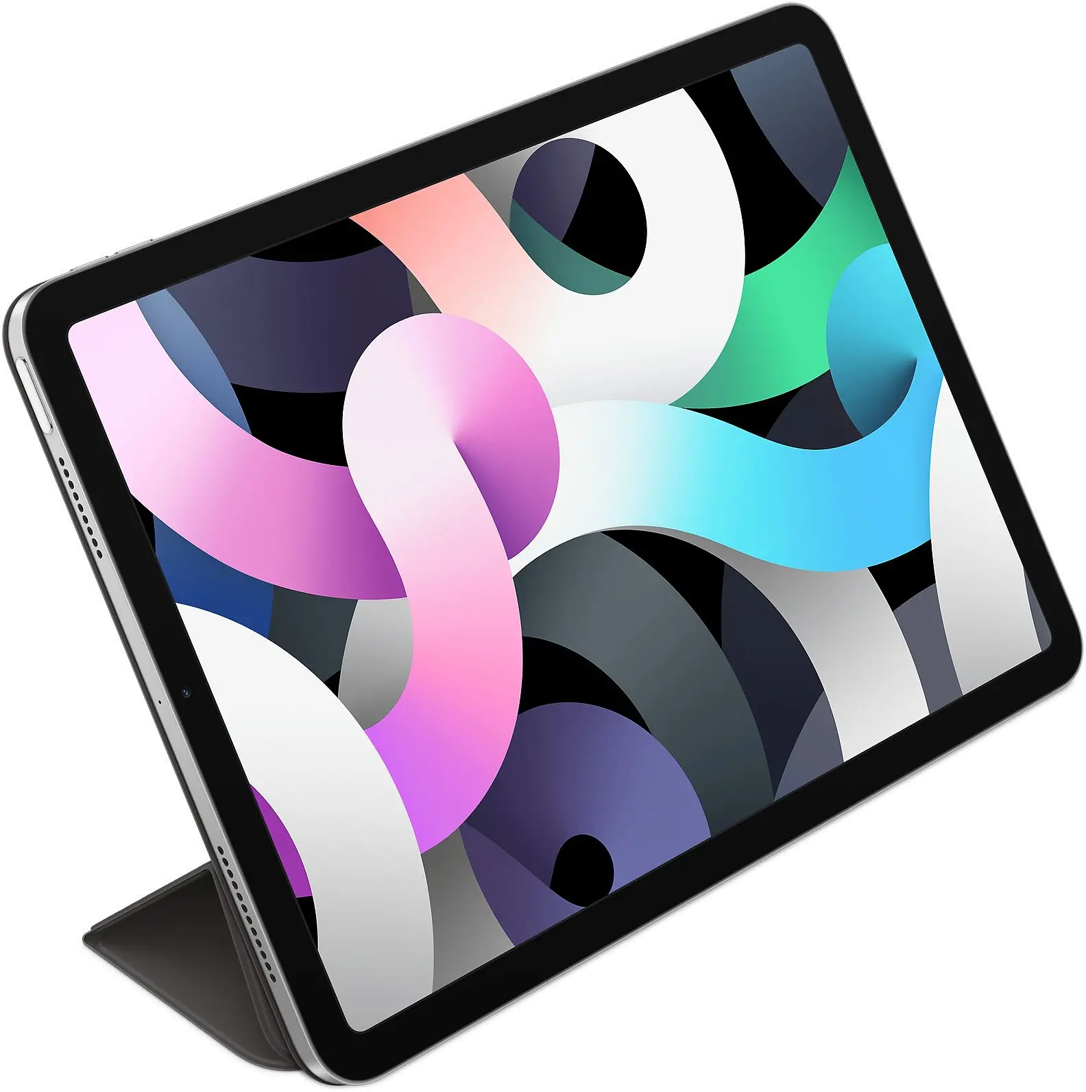 MH0D3ZM/A Apple Smart Folio for iPad Air (4th Gen) - Black-3