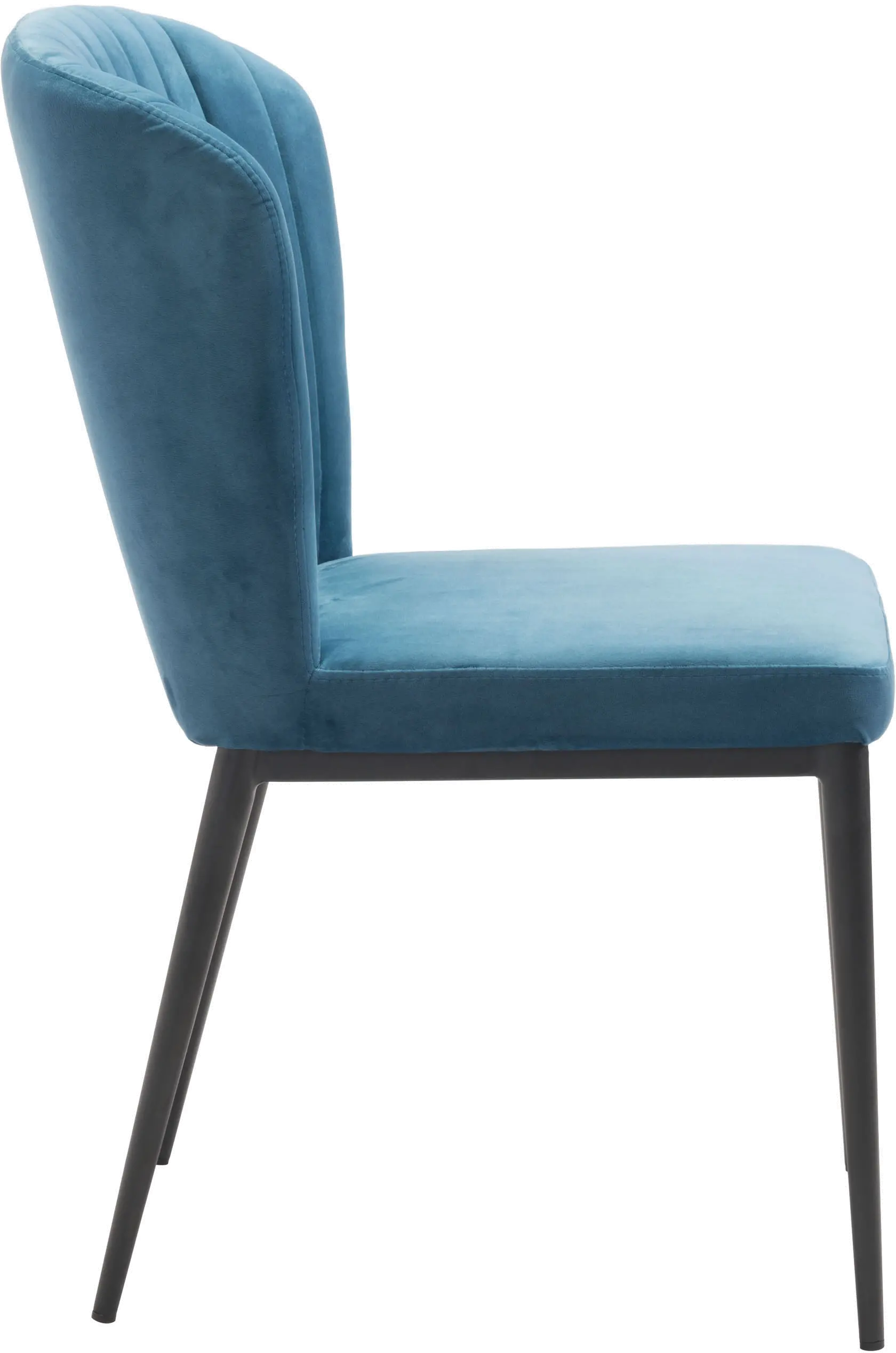 Blue Upholstered Dining Room Chair (Set of 2) - Tolivere-4