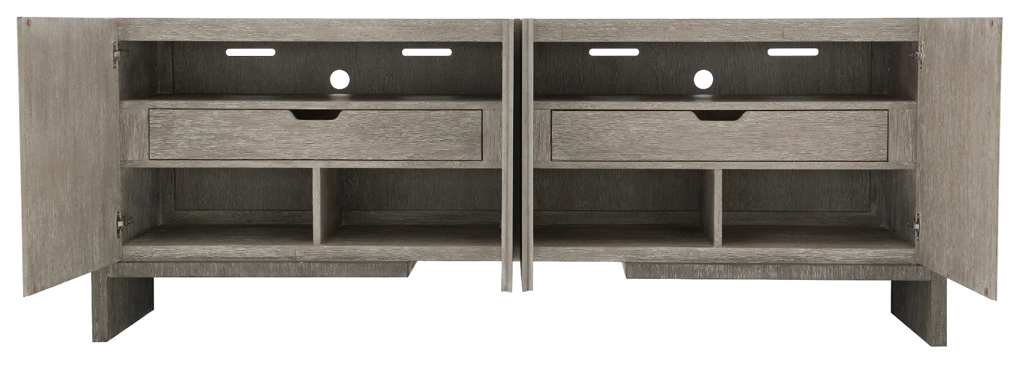 Foundations Shale Gray Dining Room Buffet-4